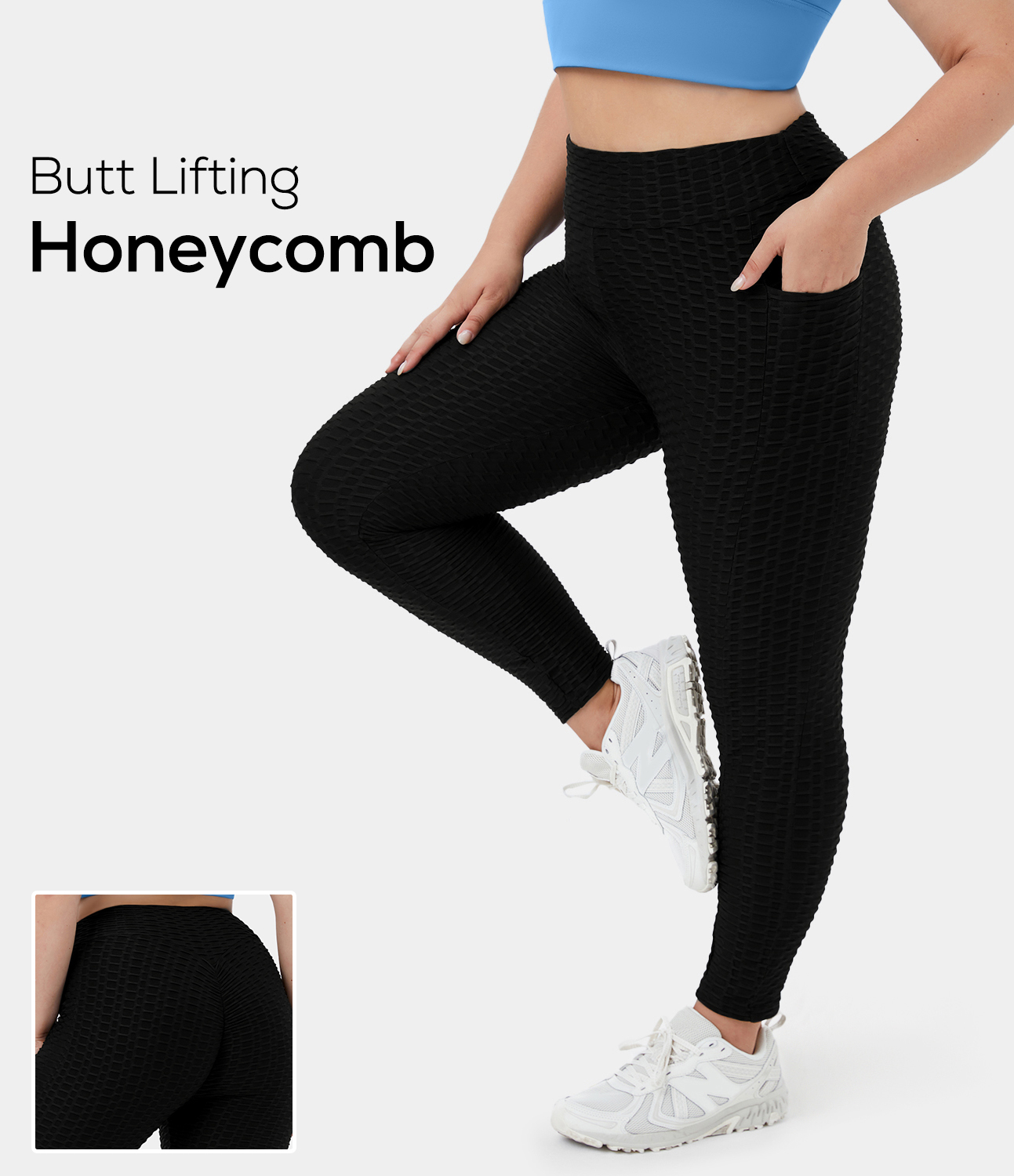 Honeycomb Leggings Plus Size