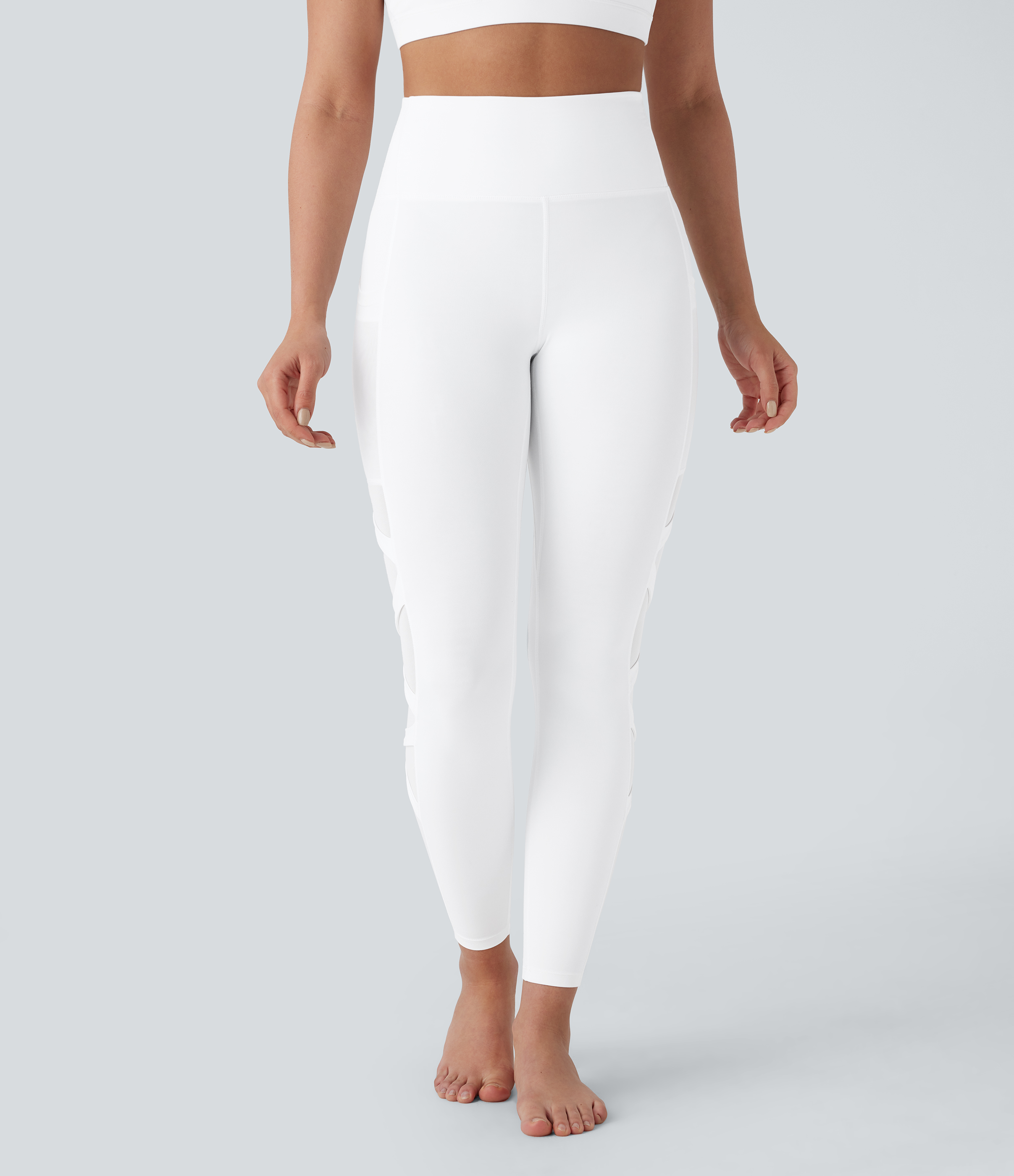 Women's SpeedWave™ High Waisted Side Pocket Contrast Mesh Quick