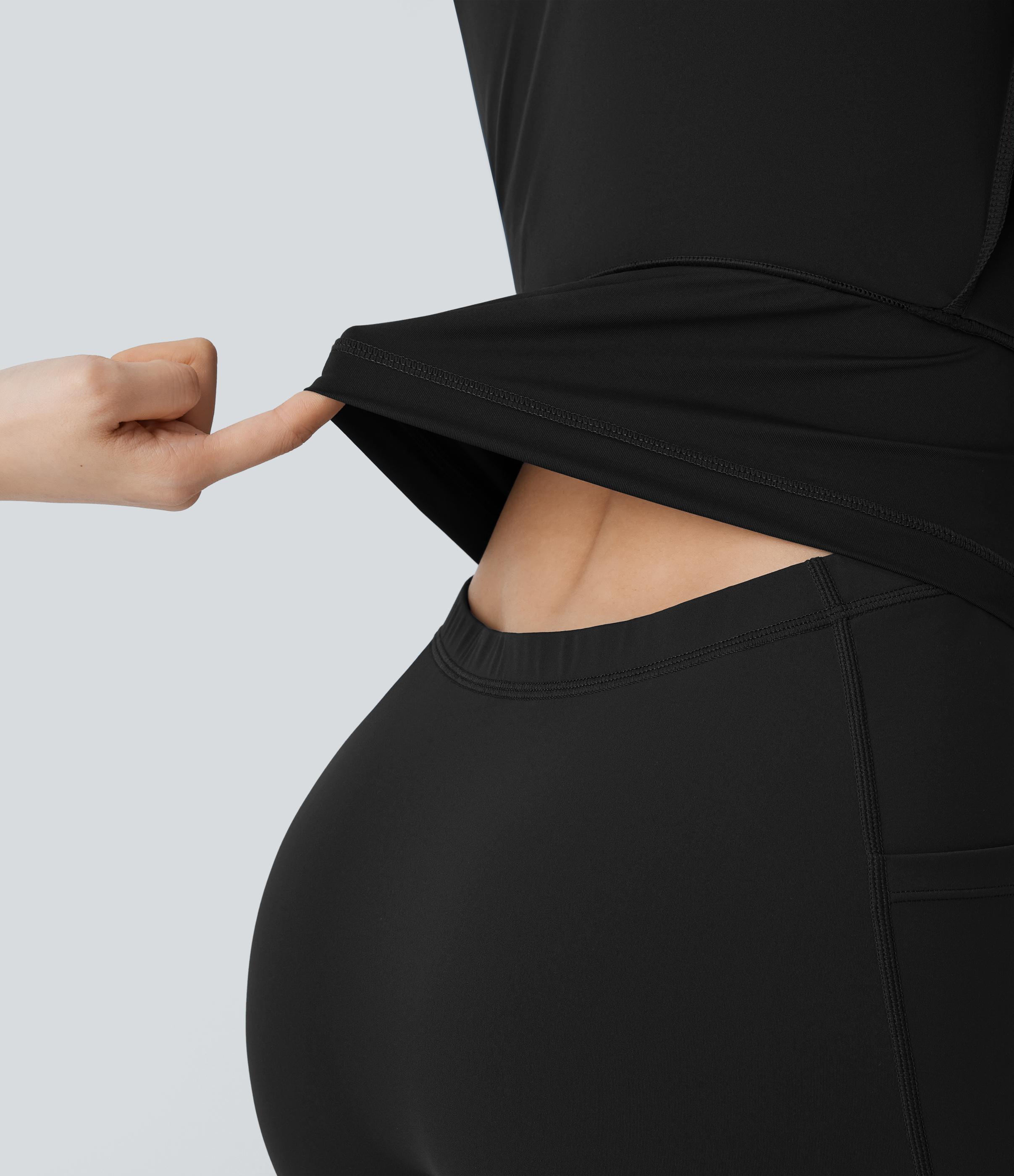 Halara Softlyzeroв„ў Airy Molded Cups Backless Twisted Cool Touch Dance Active Dress-Easy Peezy Edition Workout Dress - Black - XS 