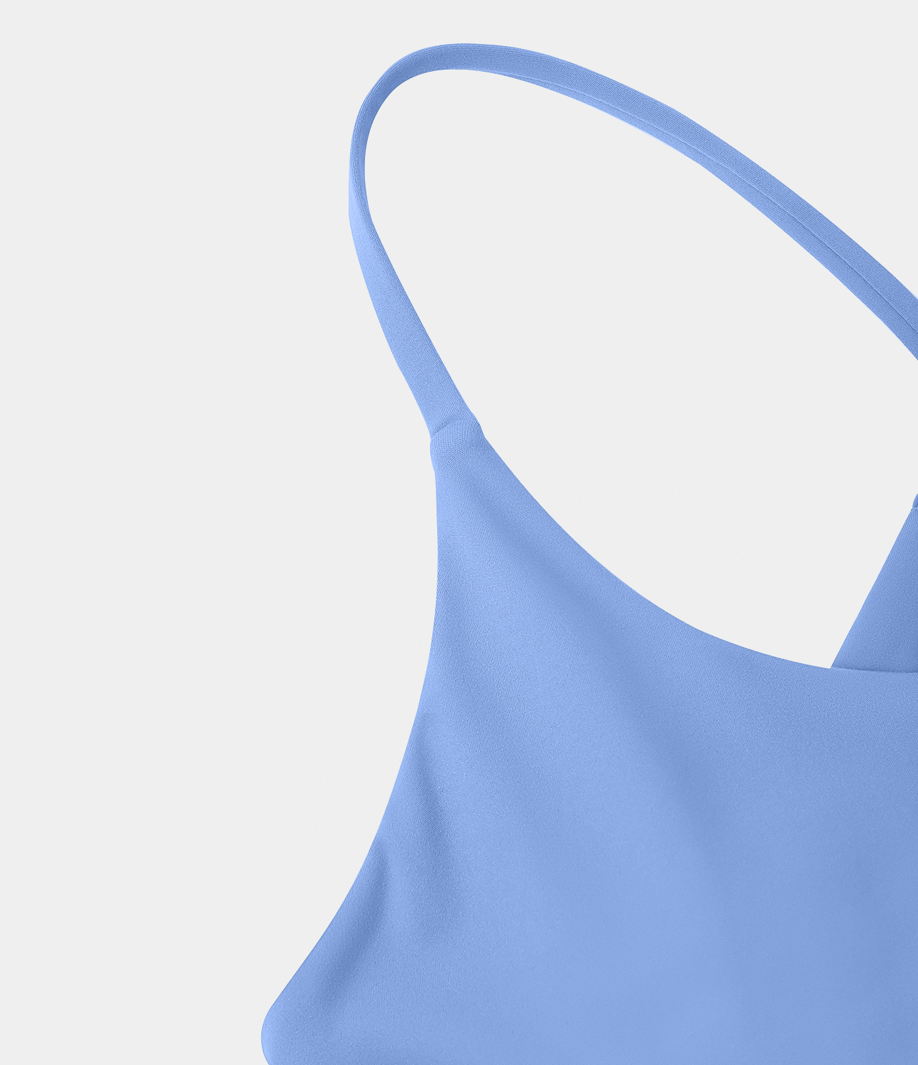 Halara Everyday Cloudfulв„ў Fabric Backless 2-in-1 Activity Dress-Wannabe-DD/DDD/F Cups Workout Dress - Cornflower Blue - S 