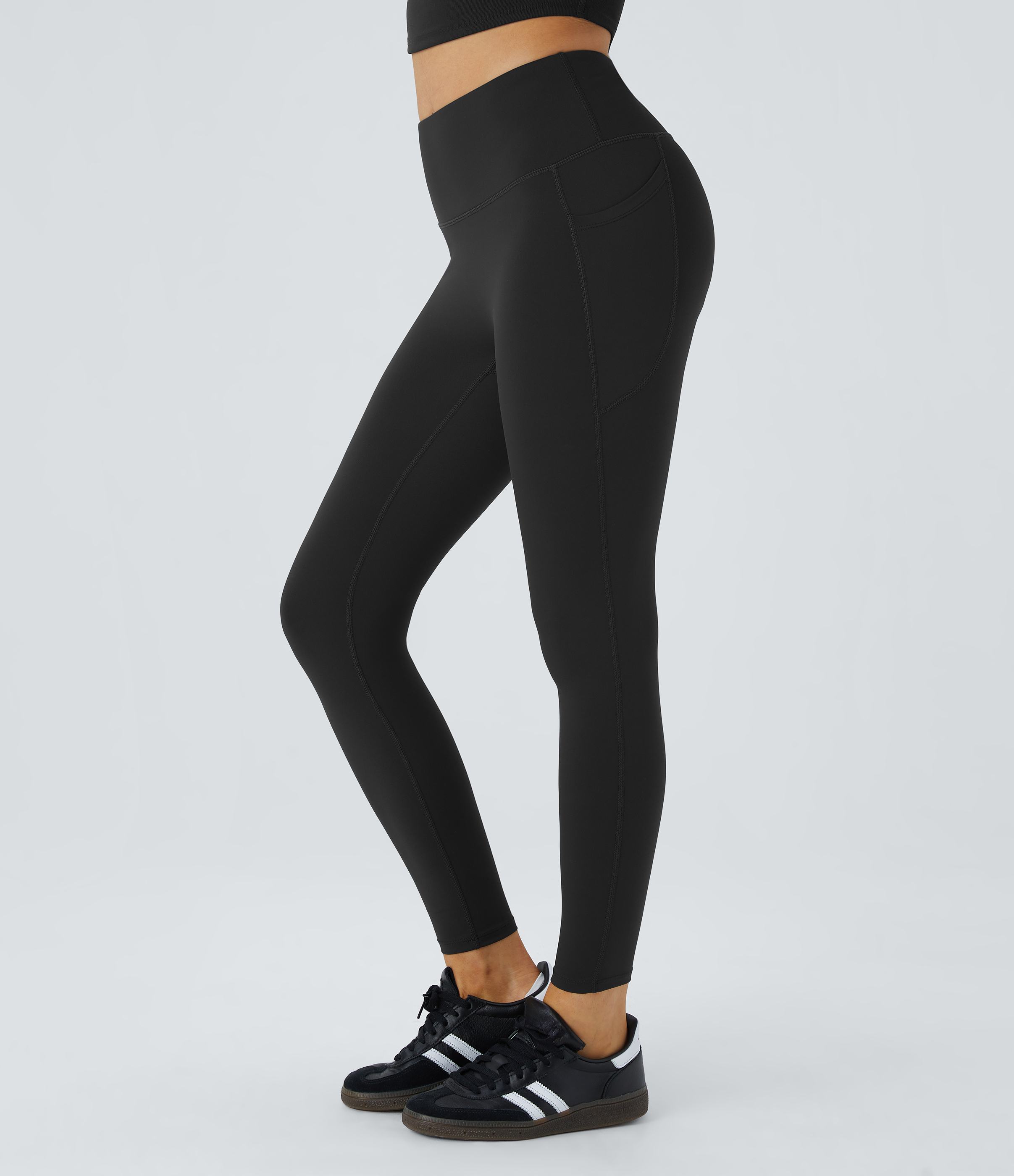 Patitoff™ 2.0 Pet Hair Resistant High Waisted Side Pocket Yoga Leggings