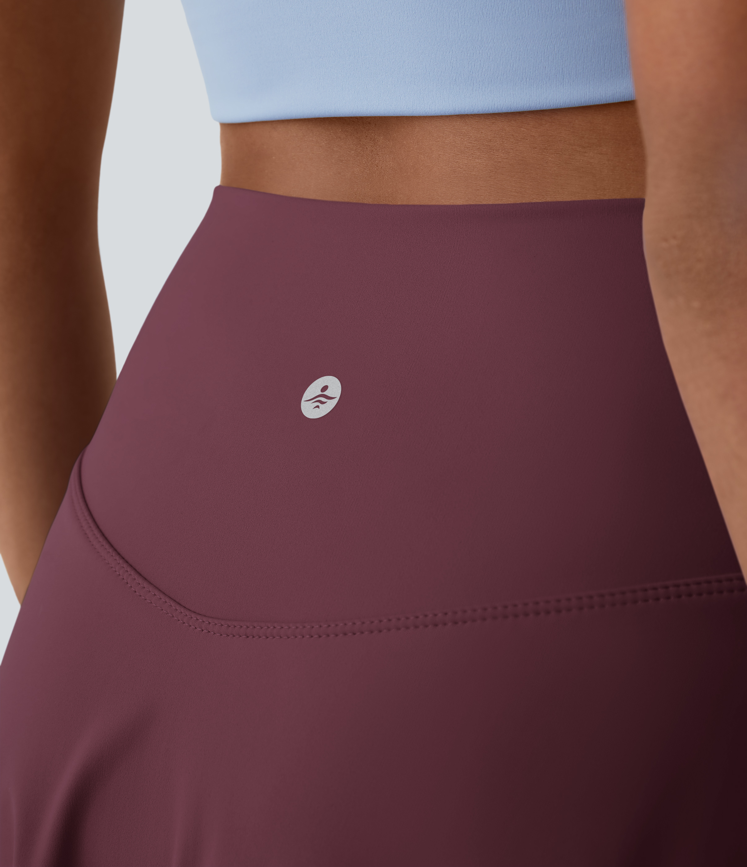 Halara Everyday Cloudfulв„ў Air Crossover 2-in-1 Side Pocket Tennis Skirt-Lucid  - Zinfandel - M midi skirt a line skirt golfing skirt 