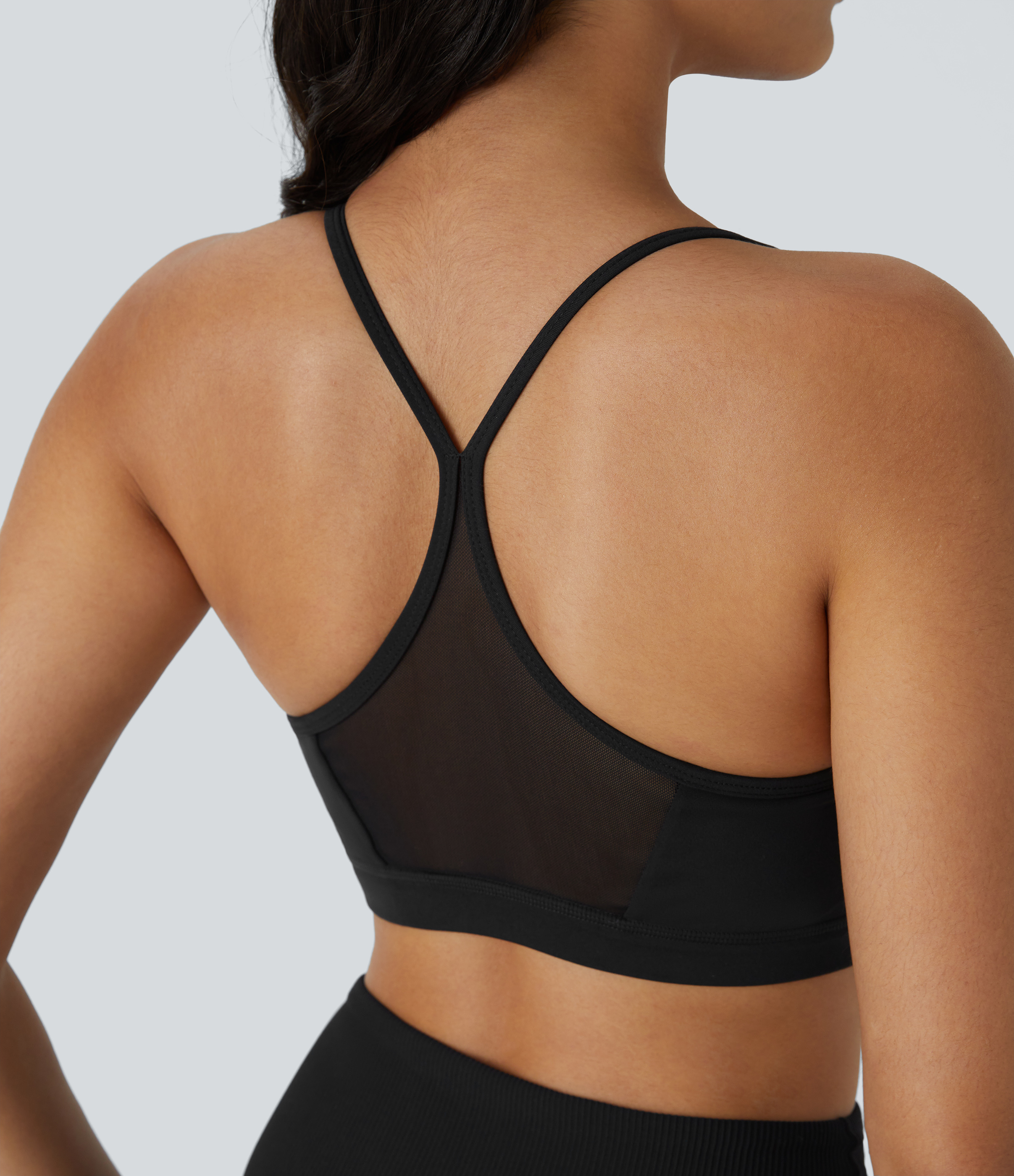Amazon.com: ZYLDDP Yoga Sports Bra ， Women Strappy Padded