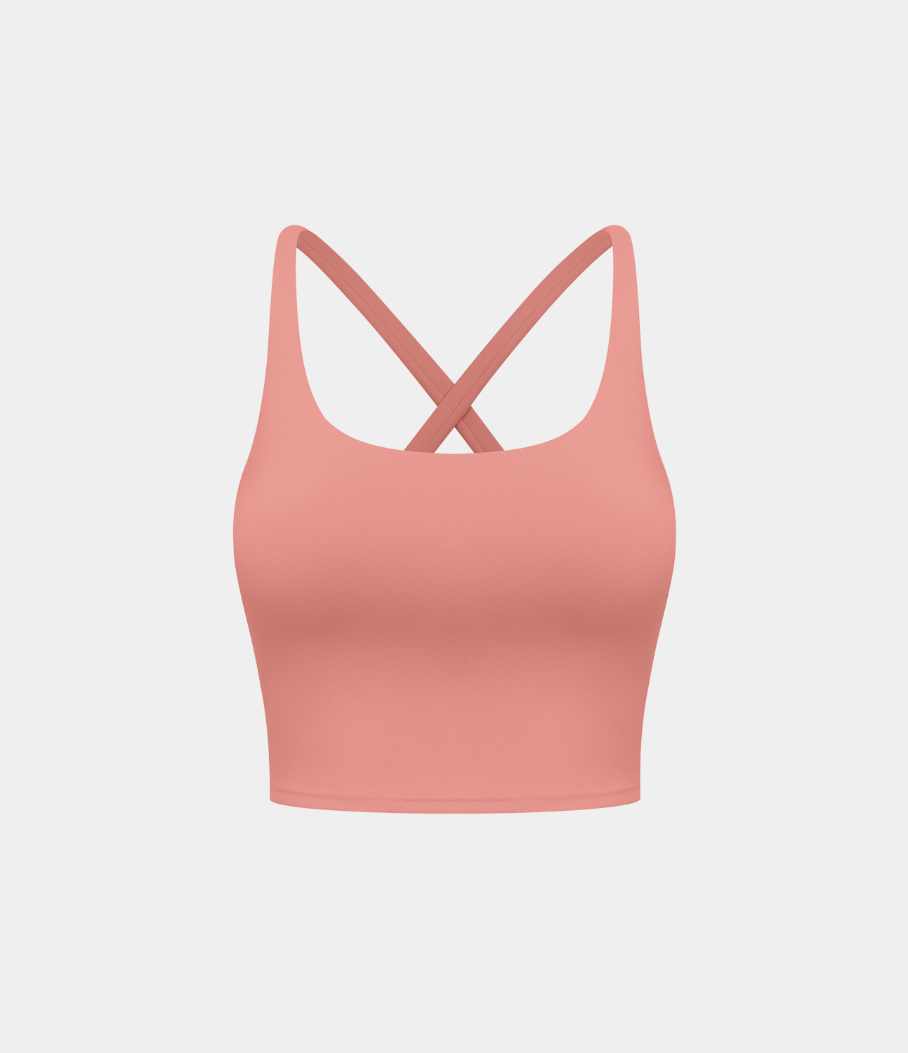 Halara Crisscross Backless Cropped Yoga Tank Top Tank Top - Blooming Dahlia - M golf tops halter top tunic tops sleeveless tops backless top 