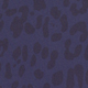 Dark Blue Leopard Print