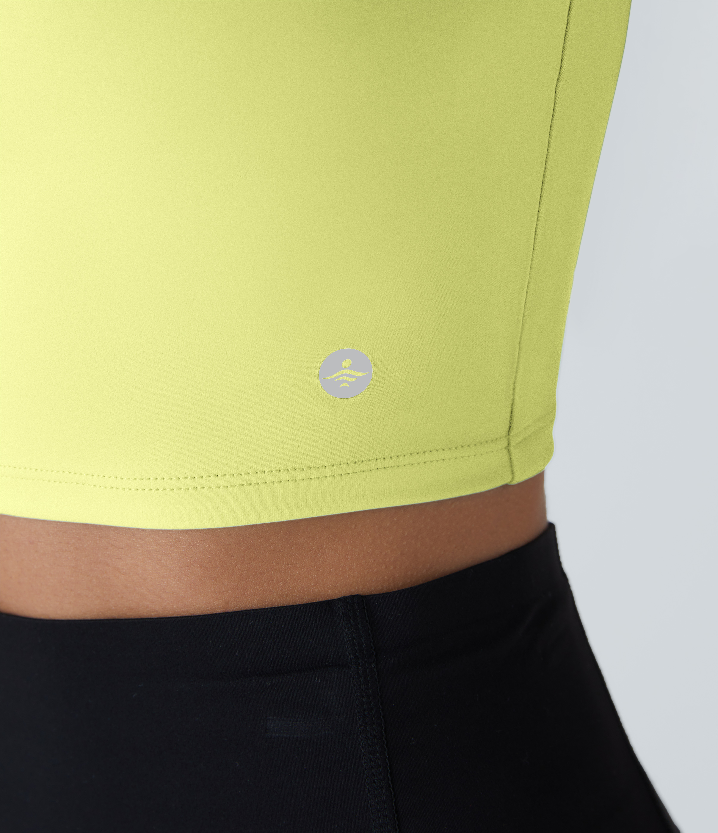 Halara Softlyzeroв„ў Airy Square Neck Backless Crisscross Cropped Cool Touch Yoga Tank Top-UPF50+ Tank Top - Charlock - M golf tops halter top 
