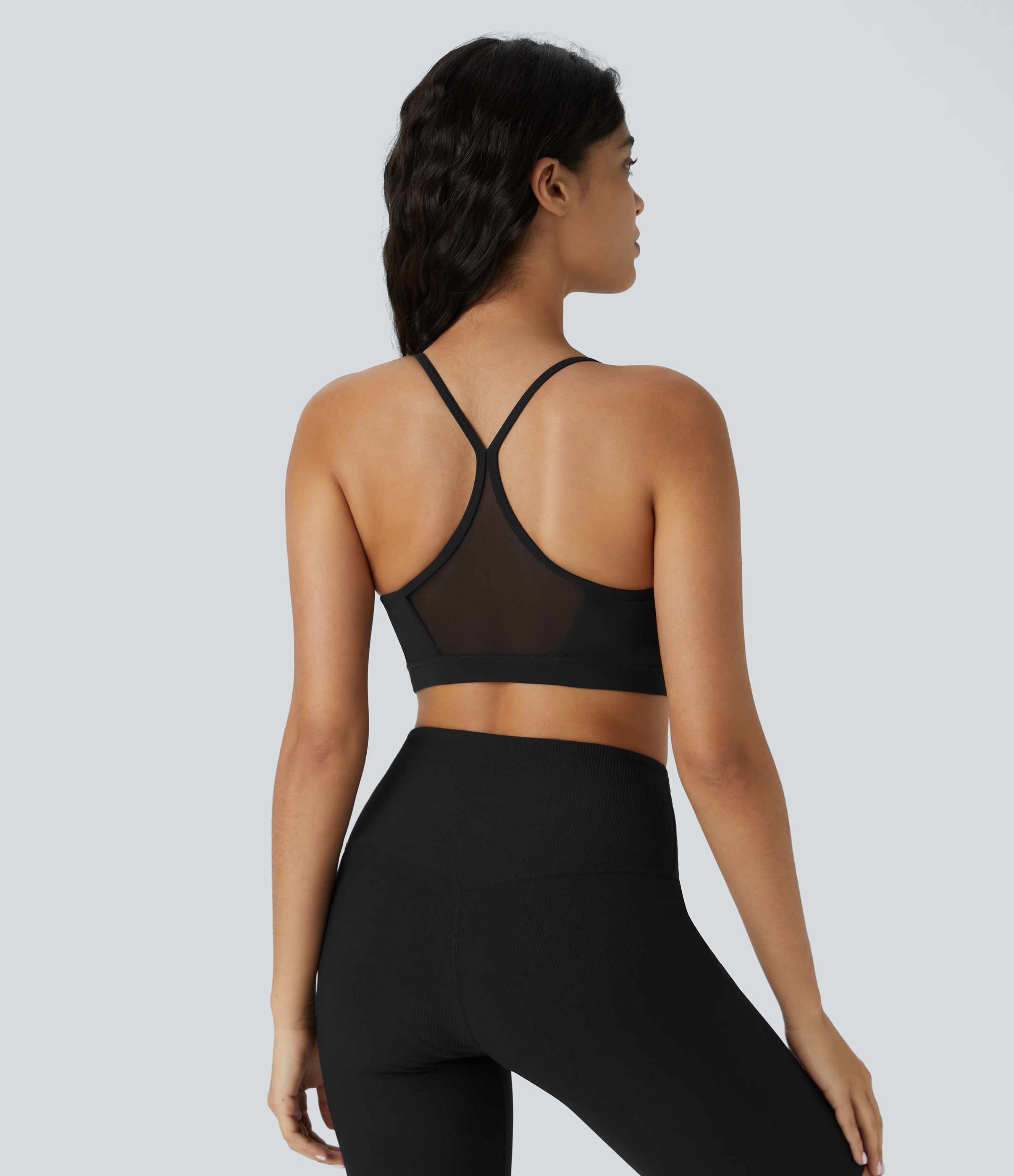 Amazon.com: ZYLDDP Yoga Sports Bra ， Women Strappy Padded