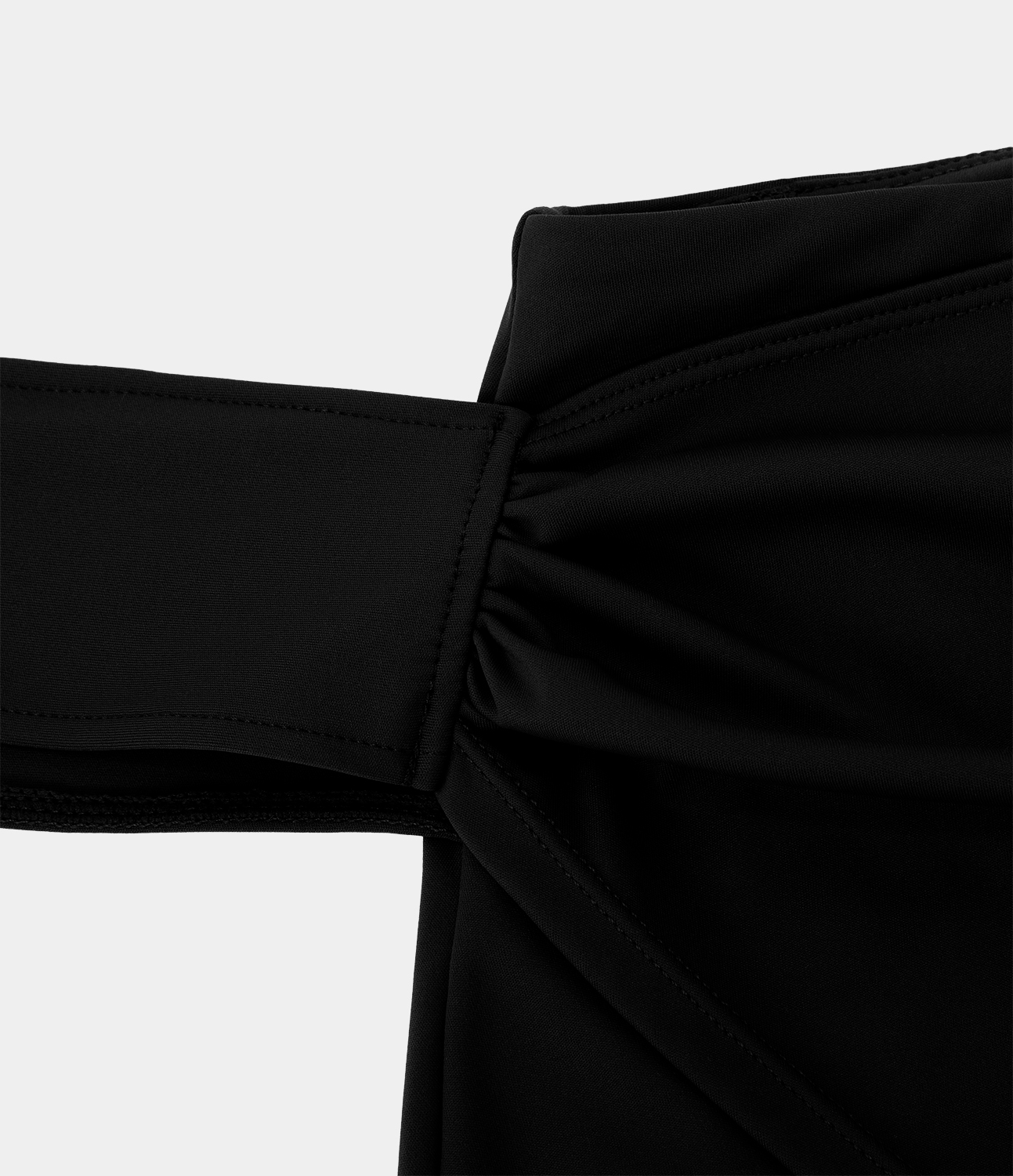 Halara High Waisted Tie Side 2-in-1 Side Pocket A Line Mini Golf Skirt  - Black - XS midi skirt a line skirt golfing skirt 