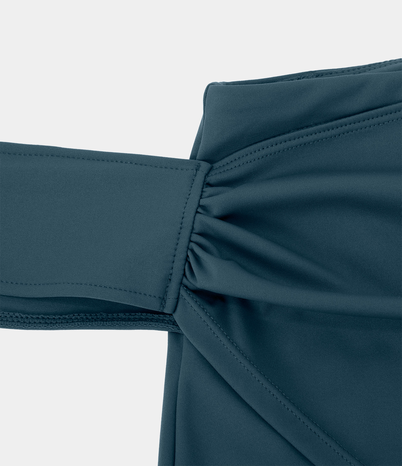 Halara High Waisted Tie Side 2-in-1 Side Pocket A Line Mini Golf Skirt  - Majolica Blue - XL midi skirt a line skirt golfing skirt 