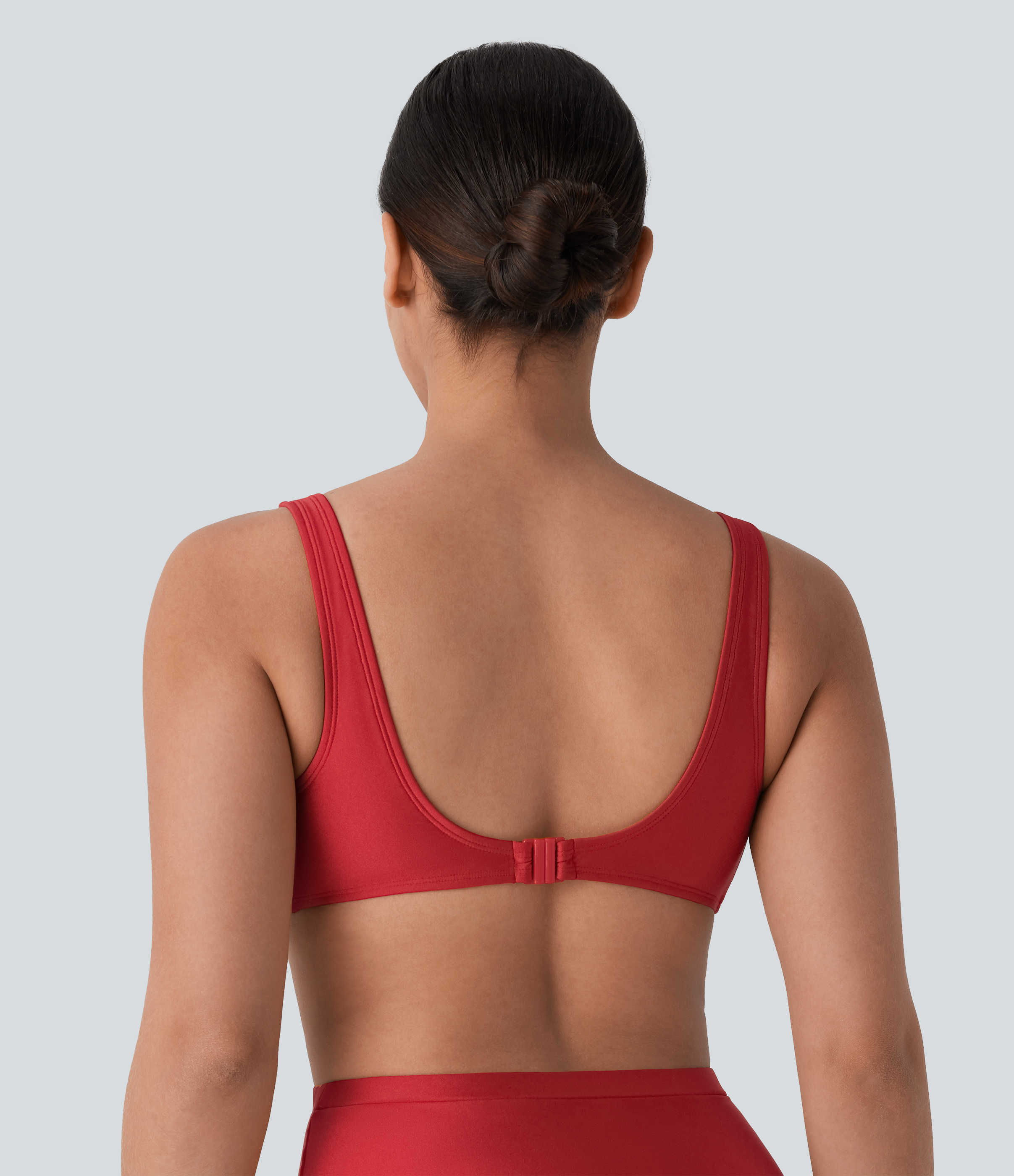 Adrenaline Rush Traje baño bikini cuello V brillo torcido / 2