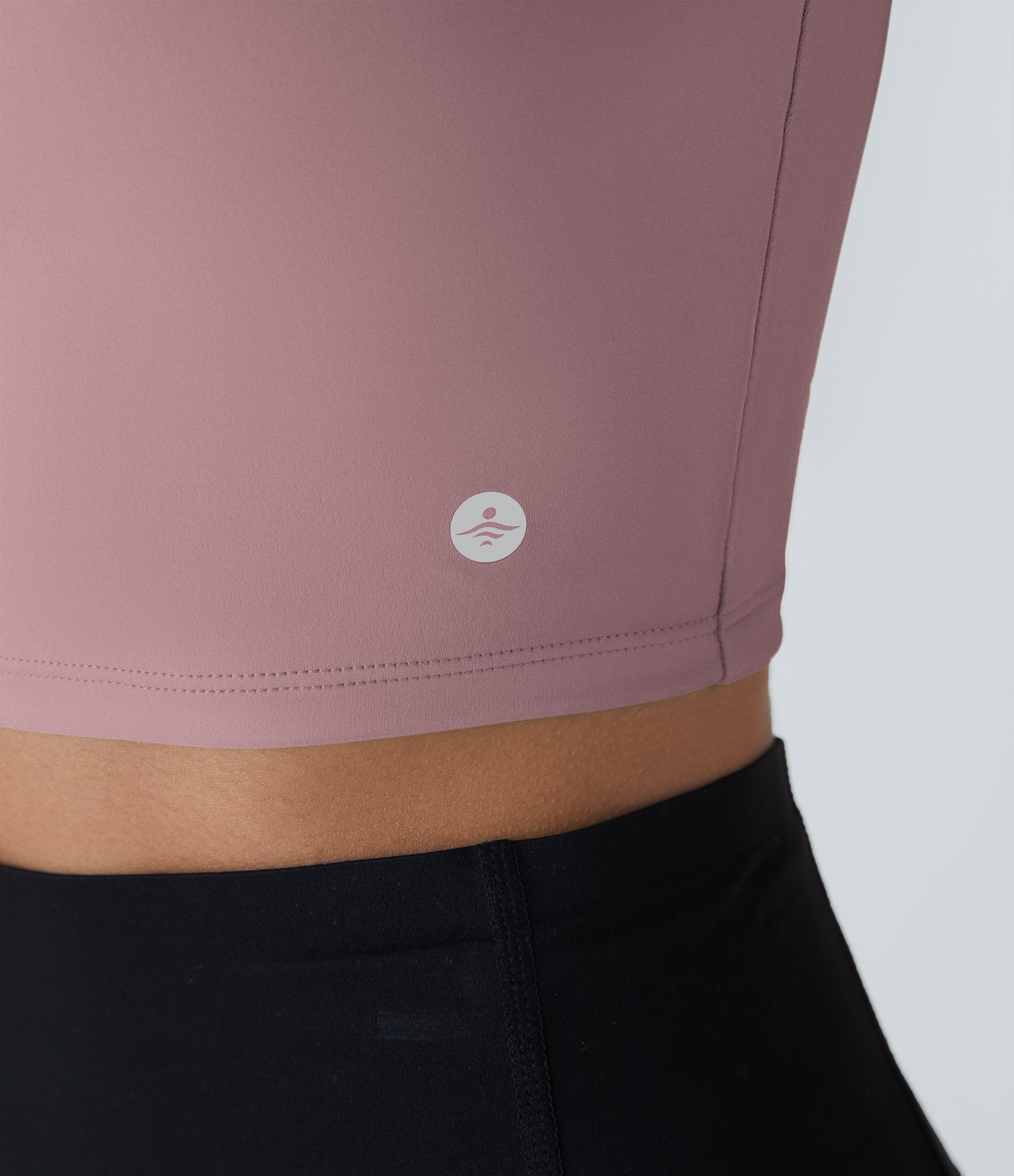 Halara Cloudfulв„ў Air Fabric Square Neck Backless Crisscross Cropped Cool Touch Yoga Tank Top Tank Top - Deep Lotus Pink - S golf tops 