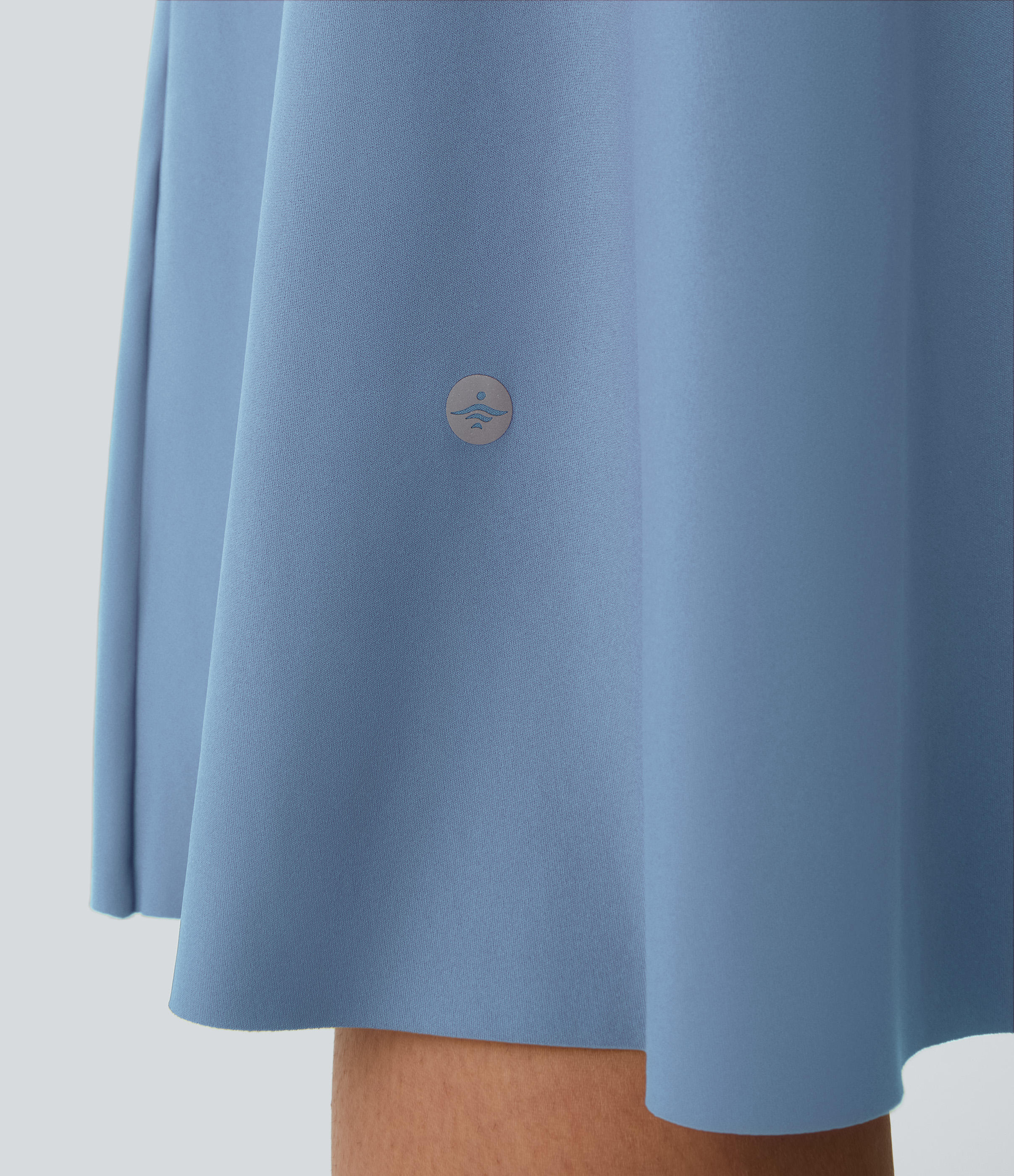 Halara Everyday Midi Chill Dress-La Land Casual Dress - Infinity - S slip dress beach dress ruched dress halter dress exercise dress 