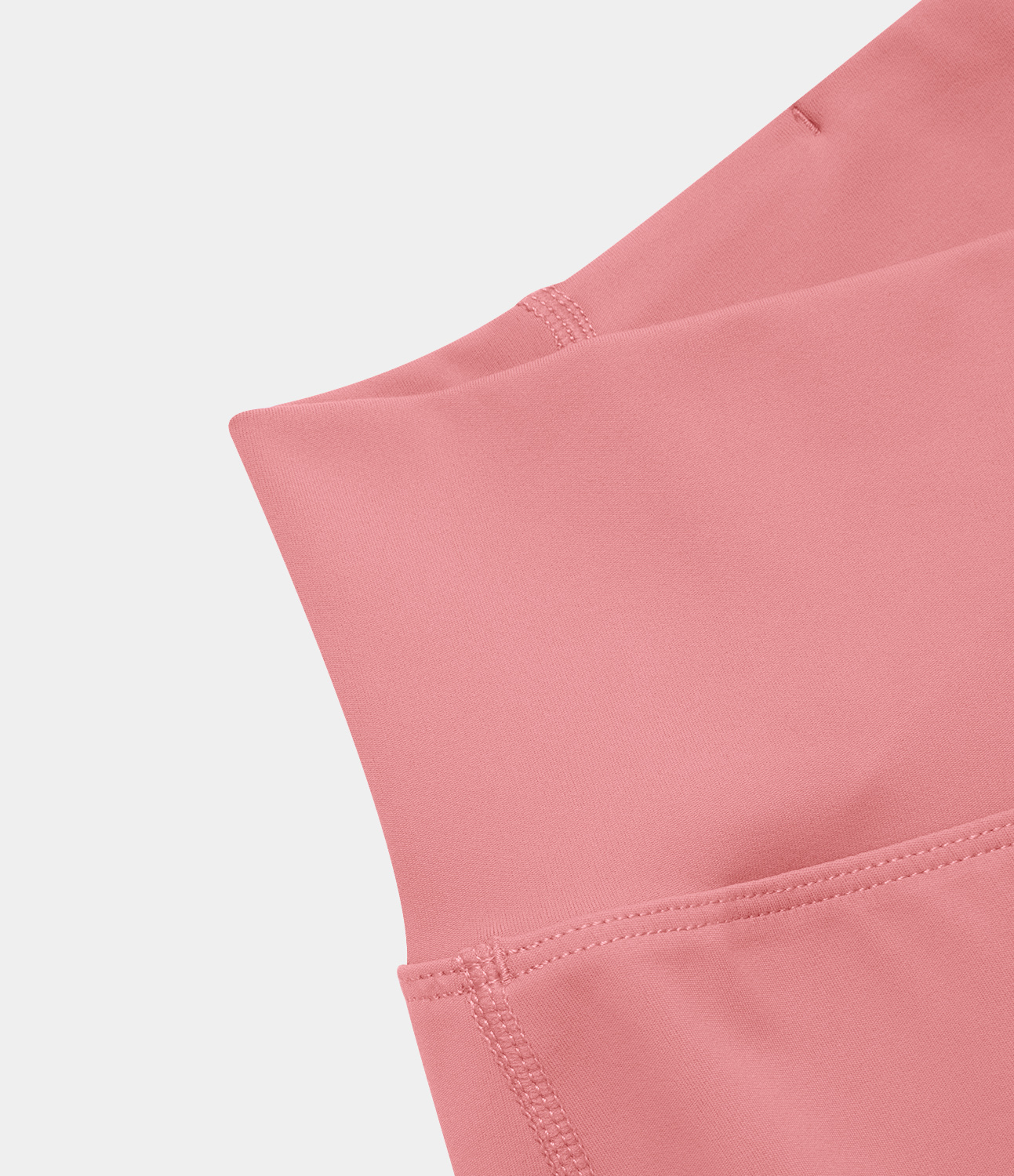 Halara Crossover High Waisted Back Pocket Wide Leg Yoga Pants  - Candy Pink - L 