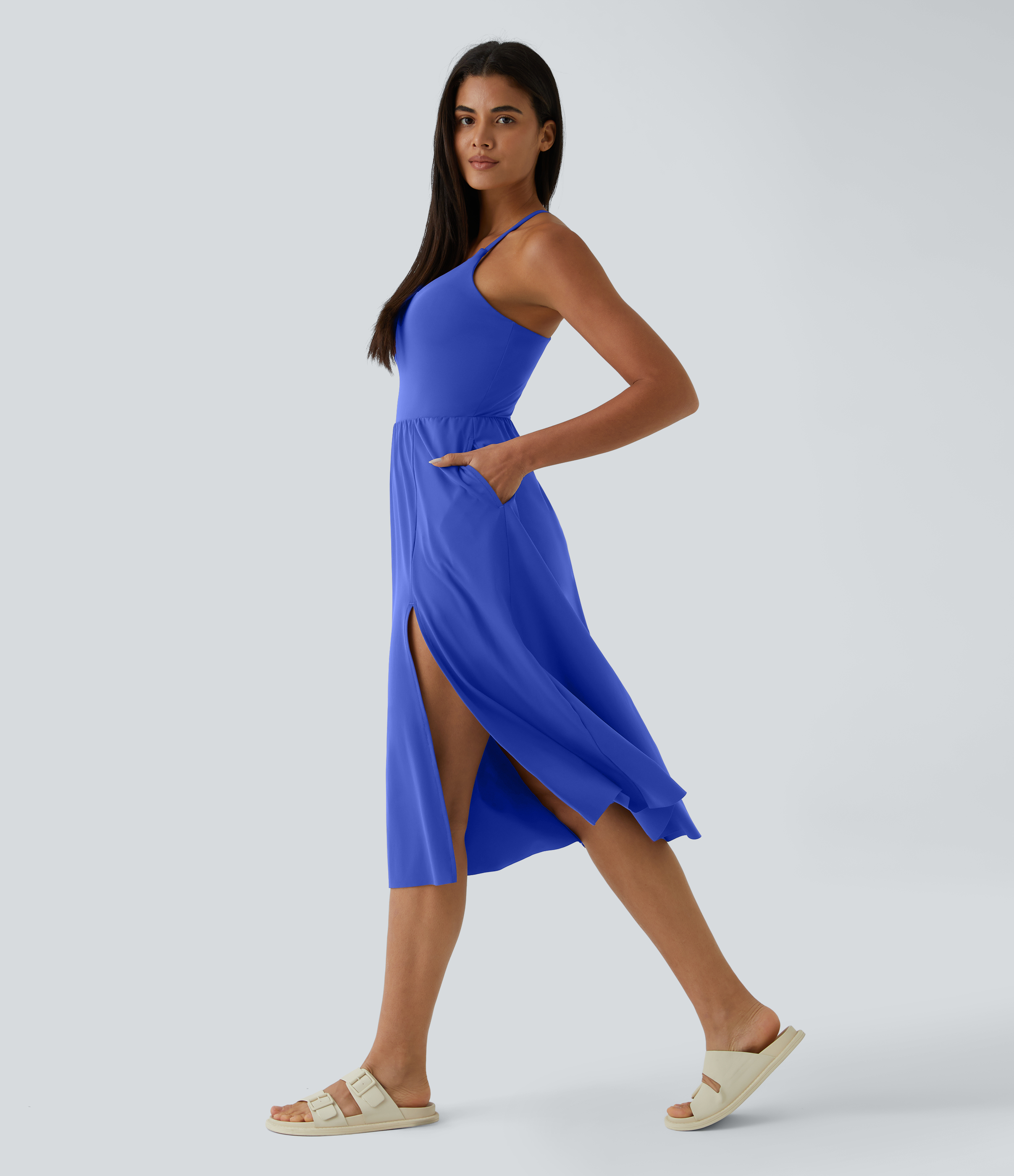 everyday midi chill dress la land Everyday Midi Chill Dress-La Land