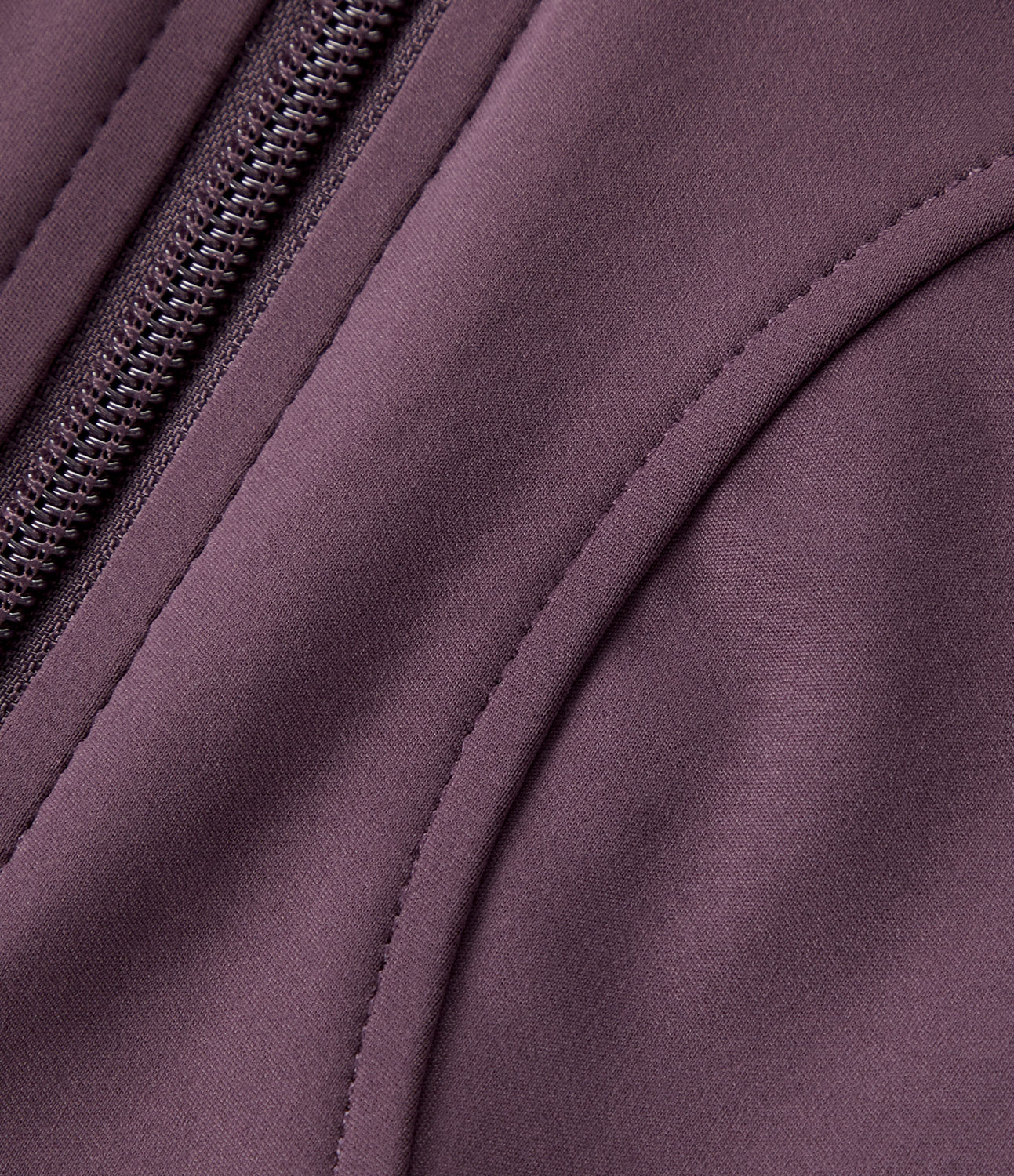 Halara Zipper Thumb Hole Yoga Jacket  - Mauve - M 