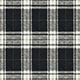 Elegantes schwarzes Karomuster