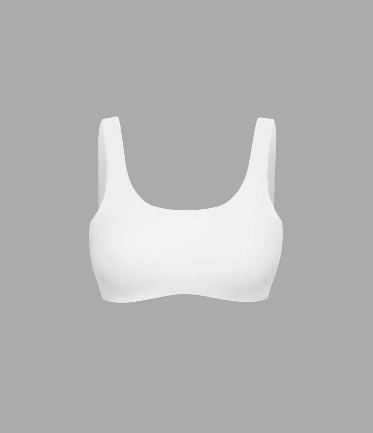 Halara Low Support U Neck Backless Yoga Sports Bra  - White - M push up bra strapless bra backless bra sticky bra wireless bra 