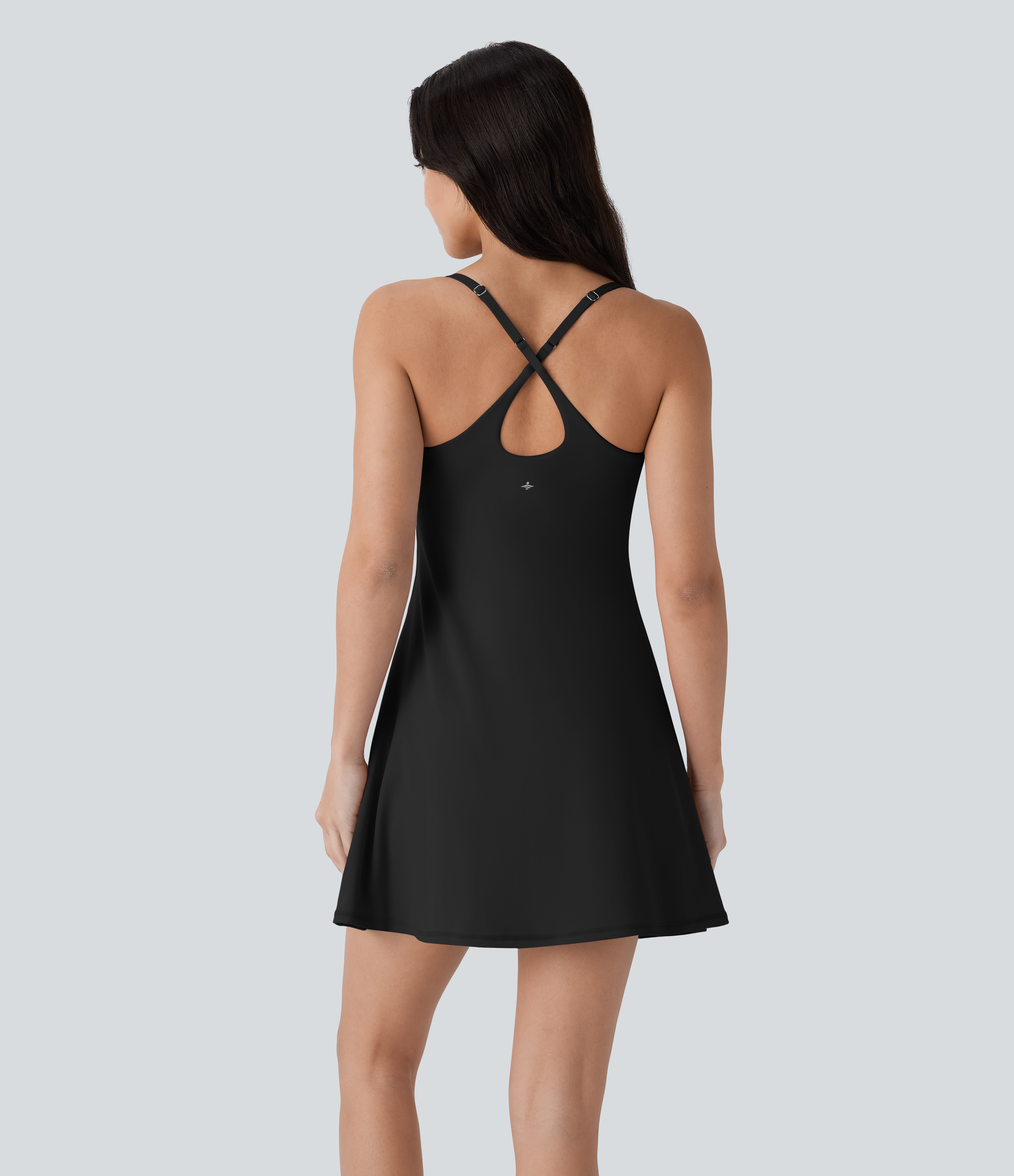 Black SoftlyZero™ Plush Molded Cups Low Support Dance Active Dress-Easy Peezy Edition A-D Cups / 2