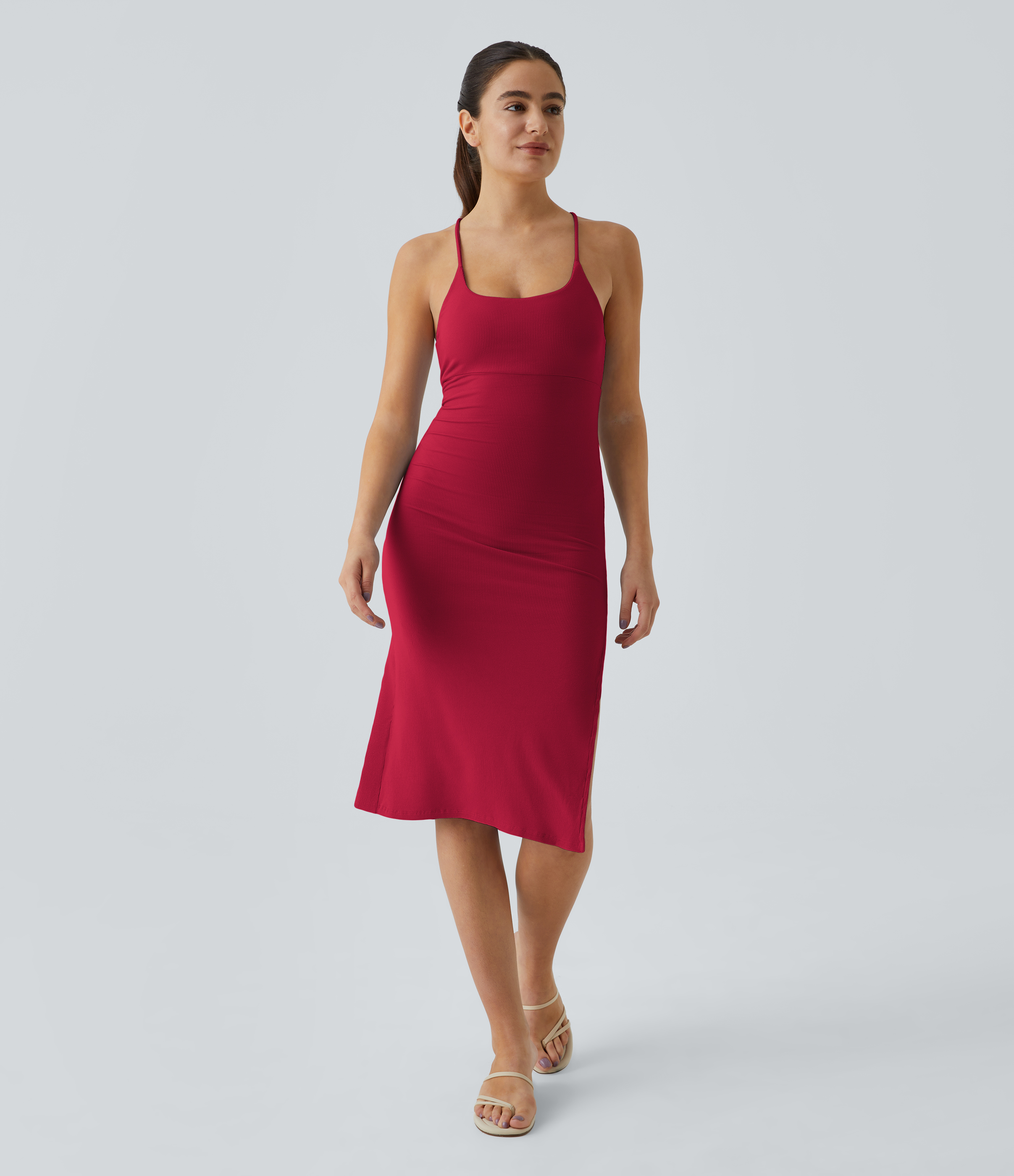 halara bodycon dress Off-Shoulder Long Sleeve Bodycon Maxi Dress – Blue Zone Planet main image 1