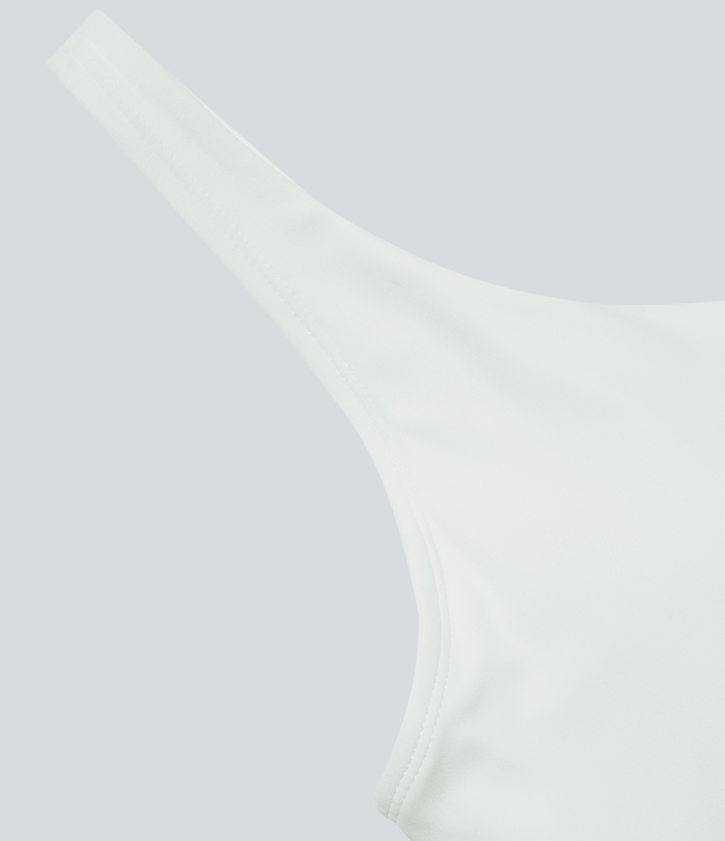 Halara Softlyzeroв„ў Plush Padded V Neck Plain Tank Top Tank Top - White - S golf tops halter top tunic tops sleeveless tops backless top 