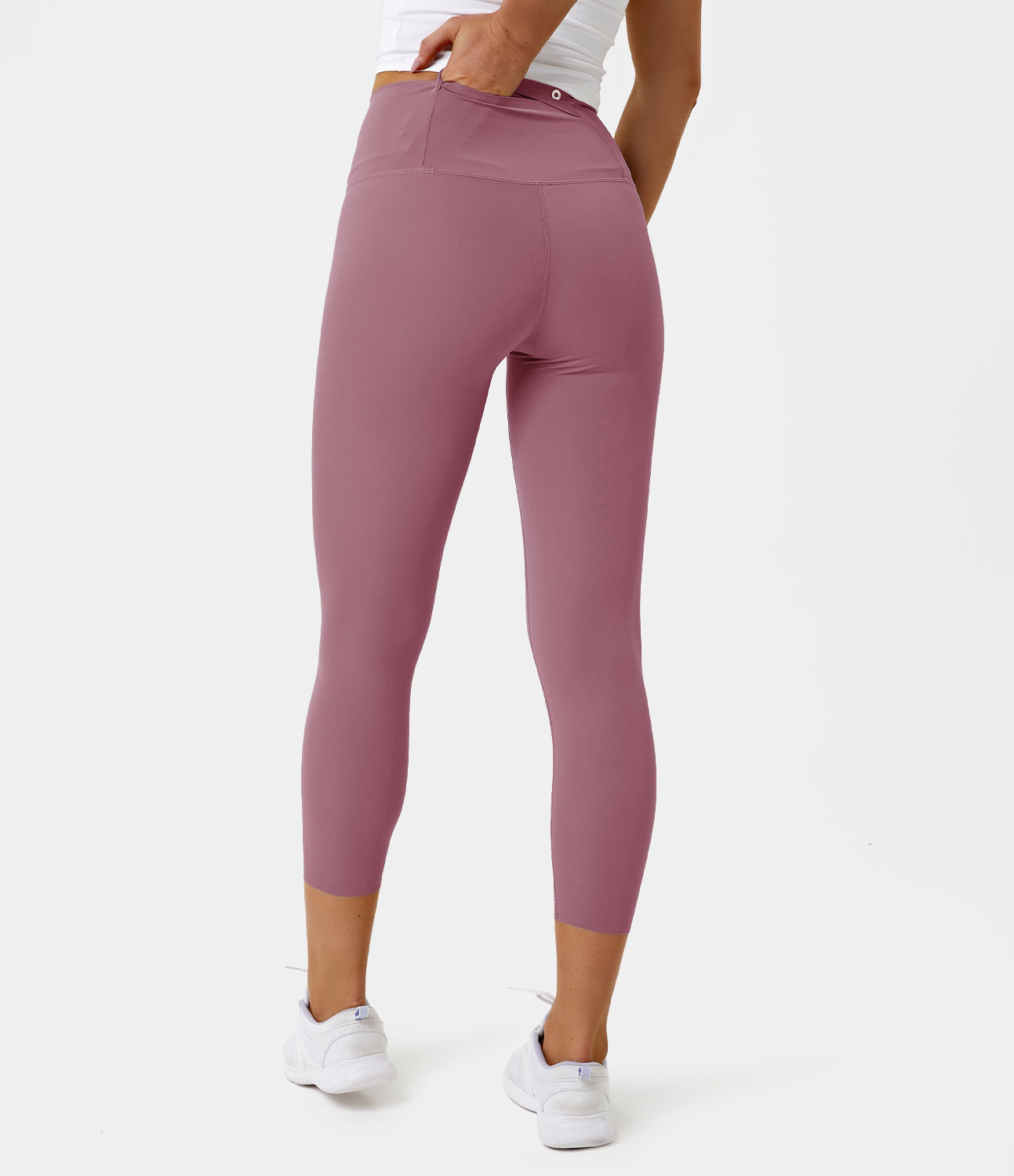 High Waisted CapriLeggings mit Bundtasche für Frauen HALARA