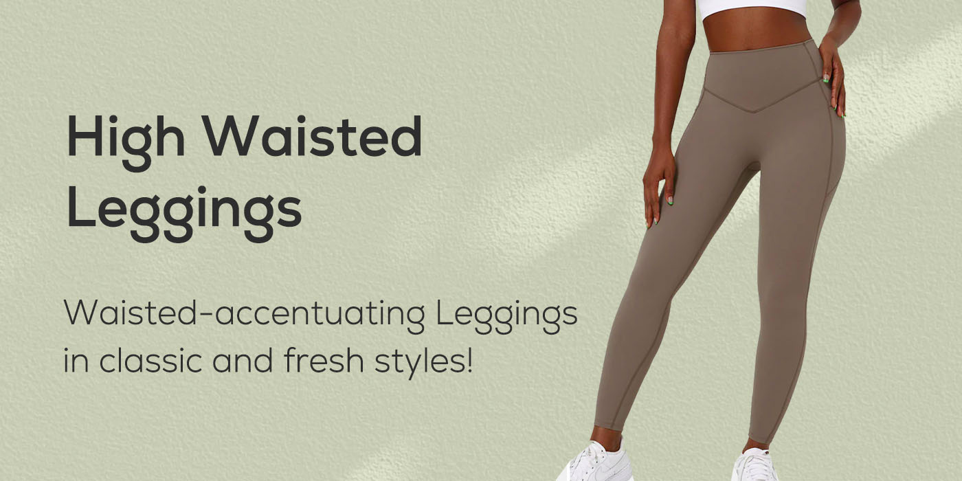 High Waisted Leggings - HALARA