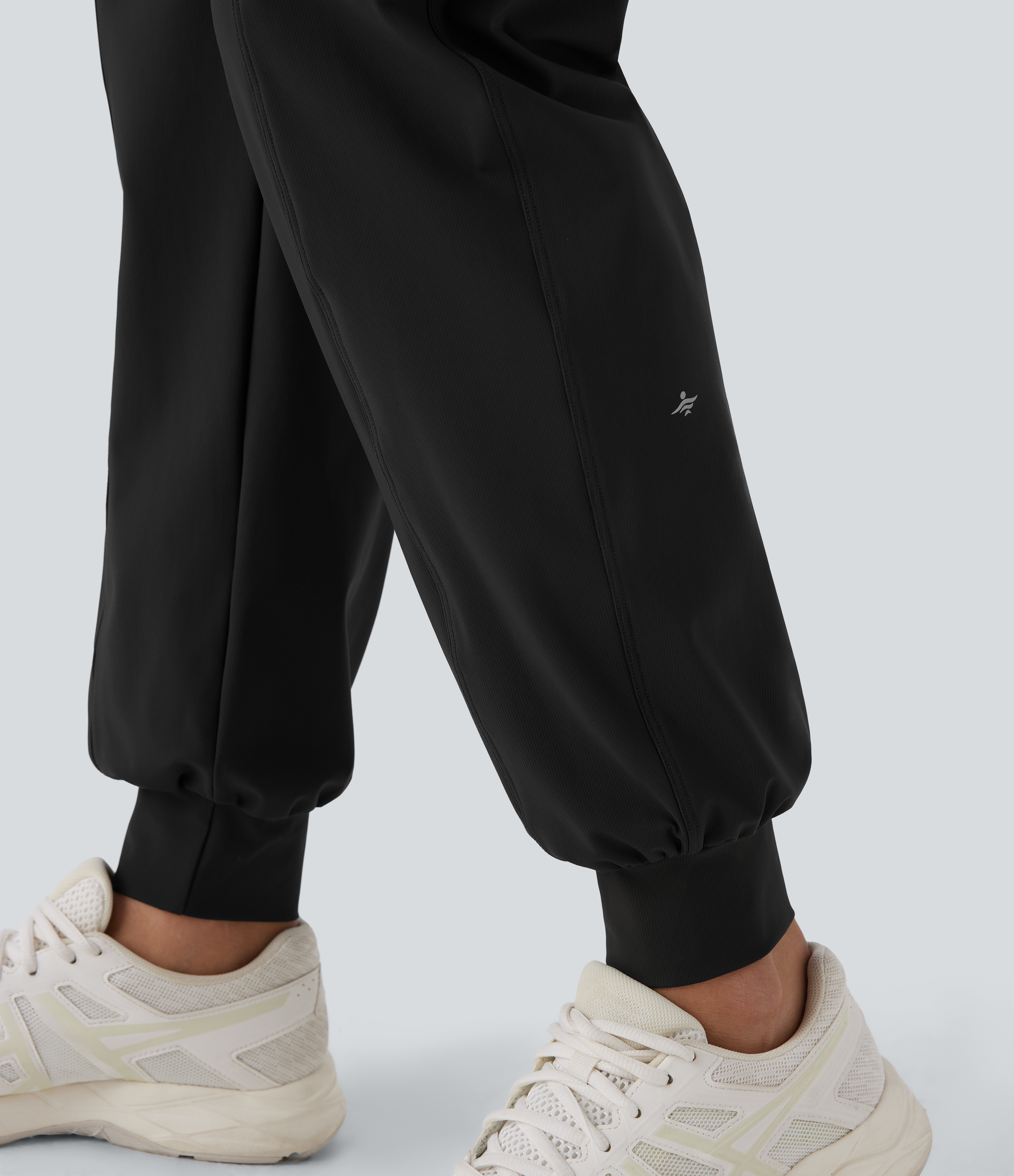 Halara High Waisted Drawstring Multiple Pockets Dance Cargo Joggers  - Black - XS(regular) 