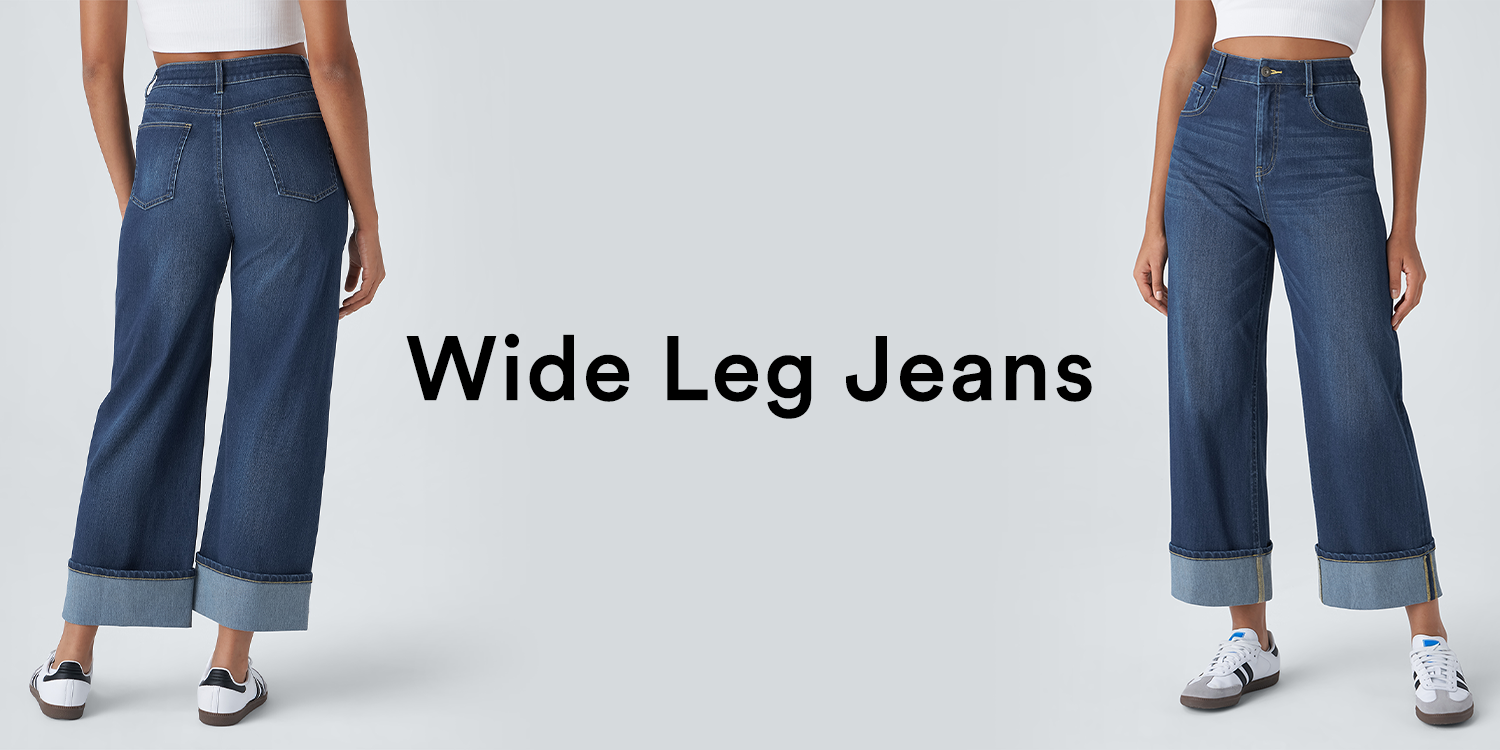 Clara | High-Quality Wide-Leg Jeans main image 1