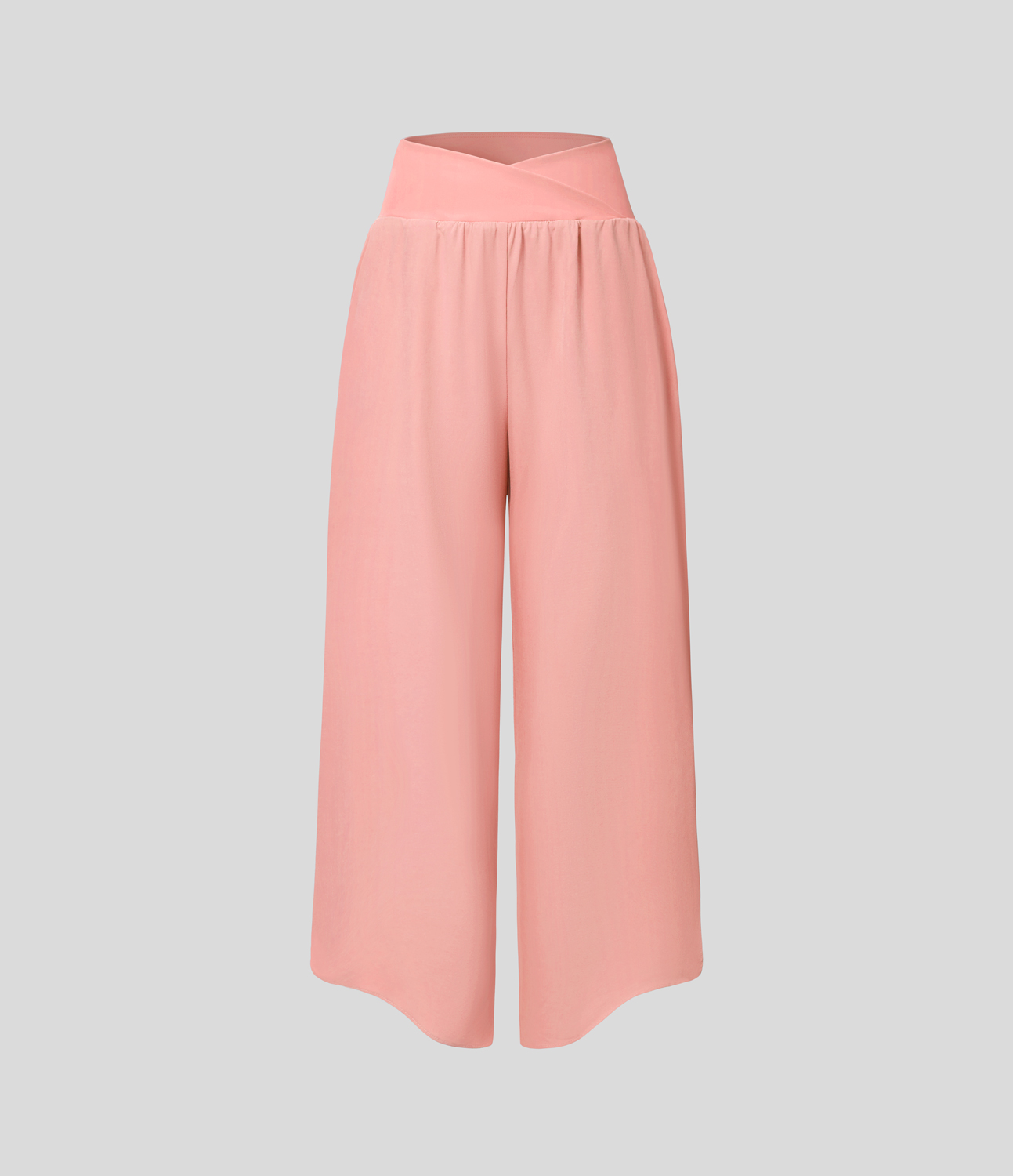 Halara Breezefulв„ў High Waisted Crossover Plicated Side Pocket Split Quick Dry Resort Pants  - Blossom - S(regular) 