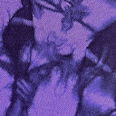 Tie-dye Black Purple