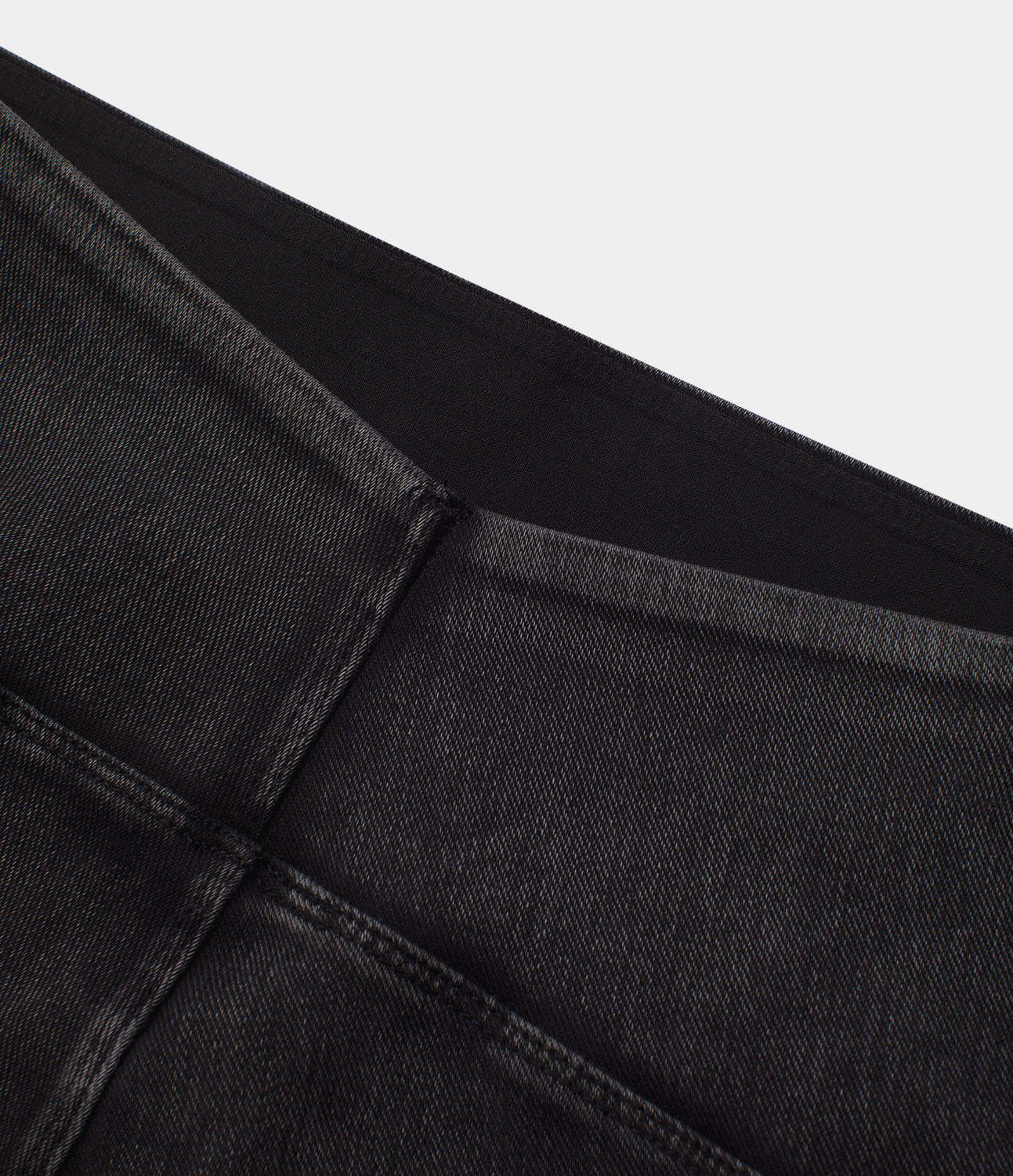 Halara HalaraMagicв„ў High Waisted Stretchy Knit Denim Casual Leggings  - Denim Black - XL(full_length) 
