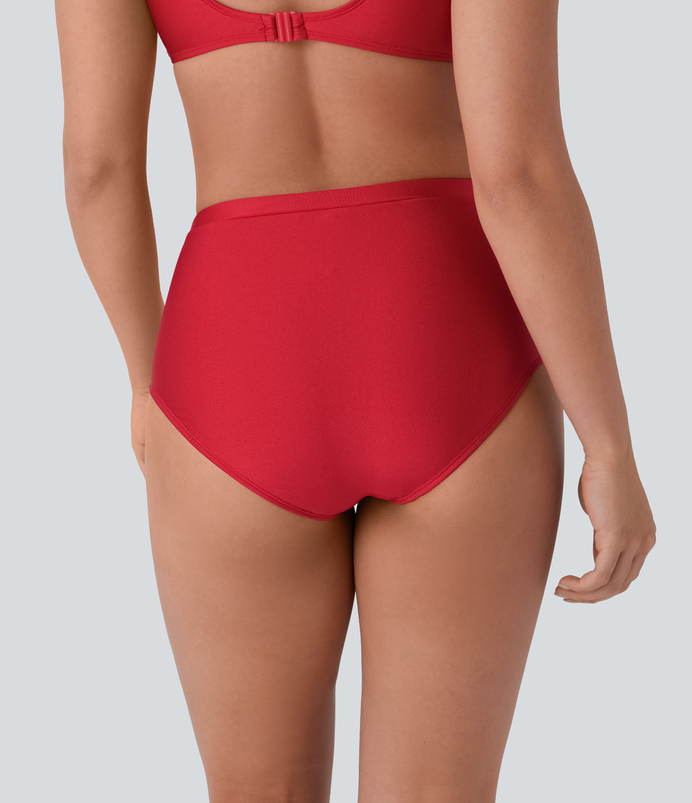 Tomato Traje baño bikini tiro alto control abdomen / 2