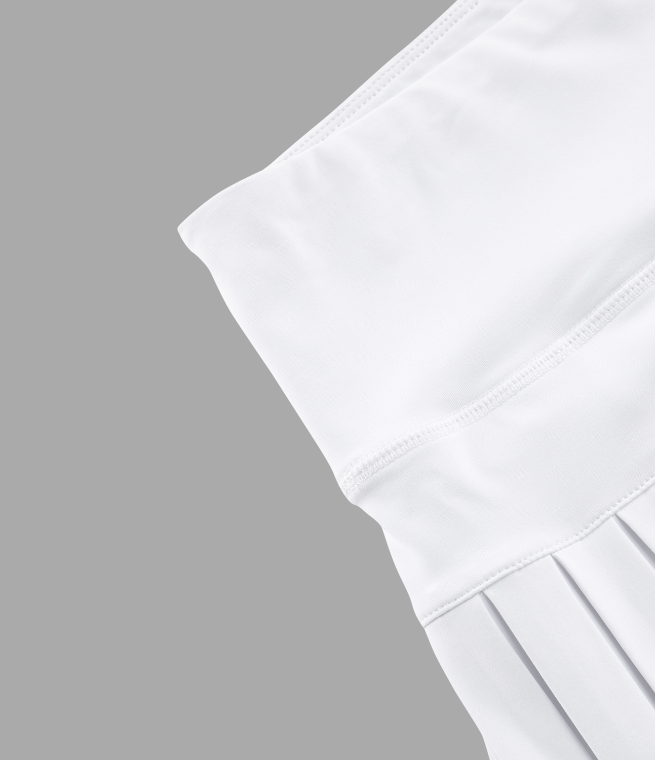 Halara Mid Rise 2-in-1 Side Pocket Pleated Mini Tennis Skirt  - White - L midi skirt a line skirt golfing skirt pleated tennis skirt 