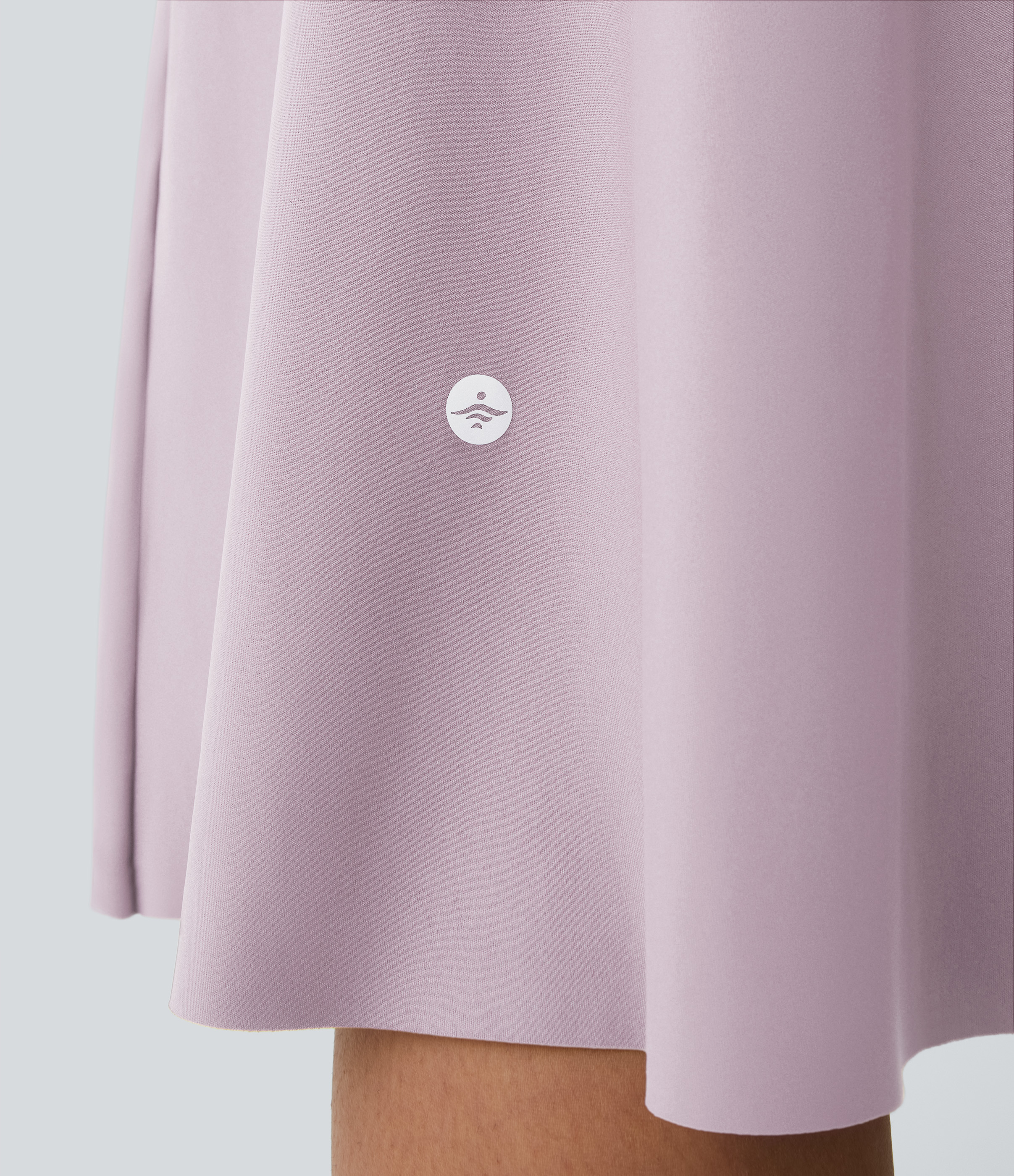 Halara Everyday Midi Chill Dress-La Land Casual Dress - Pink Purple - L slip dress beach dress ruched dress halter dress exercise dress 