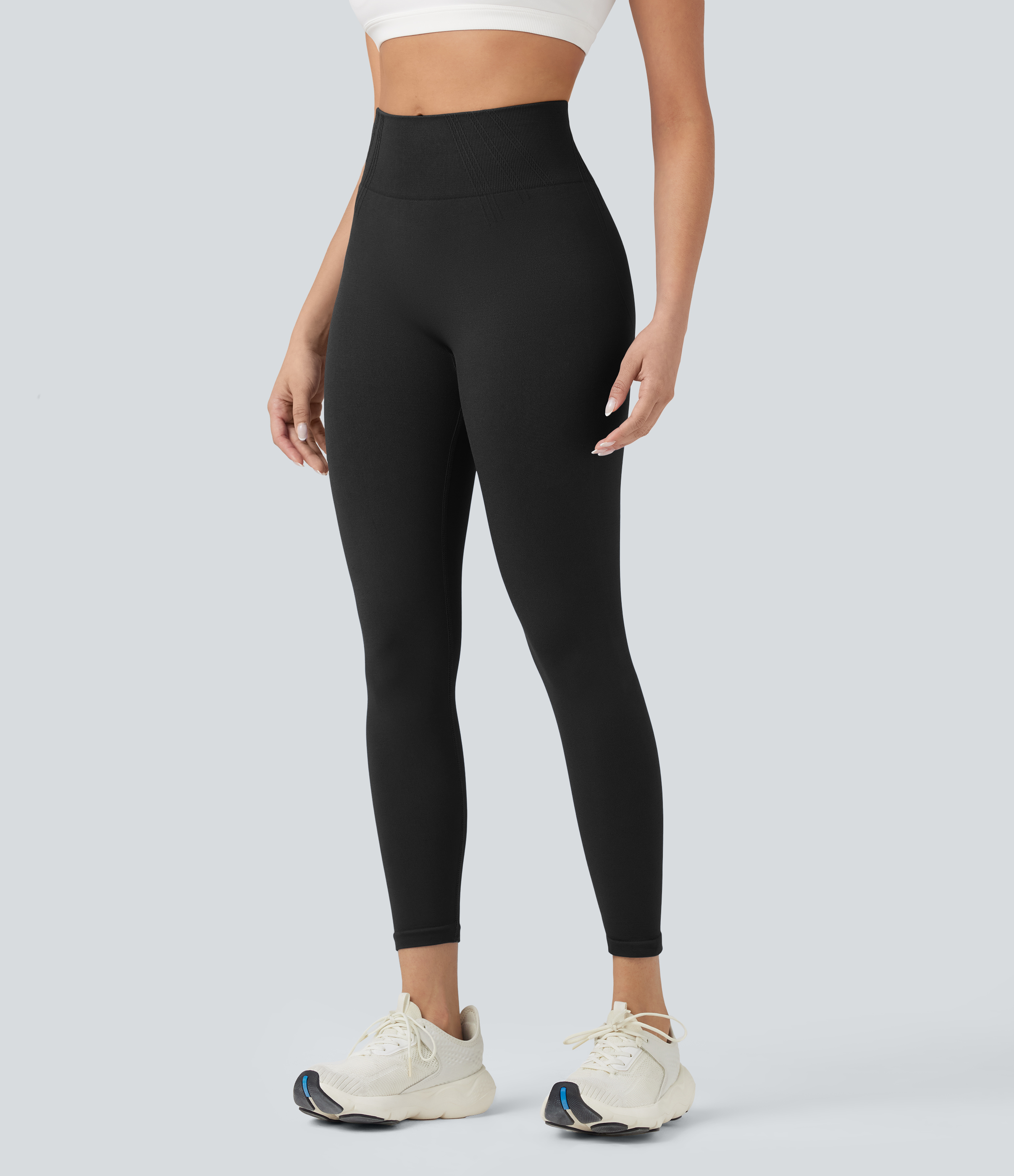 OneForm Seamless Flow High Waisted 7/8 Yoga Leggings