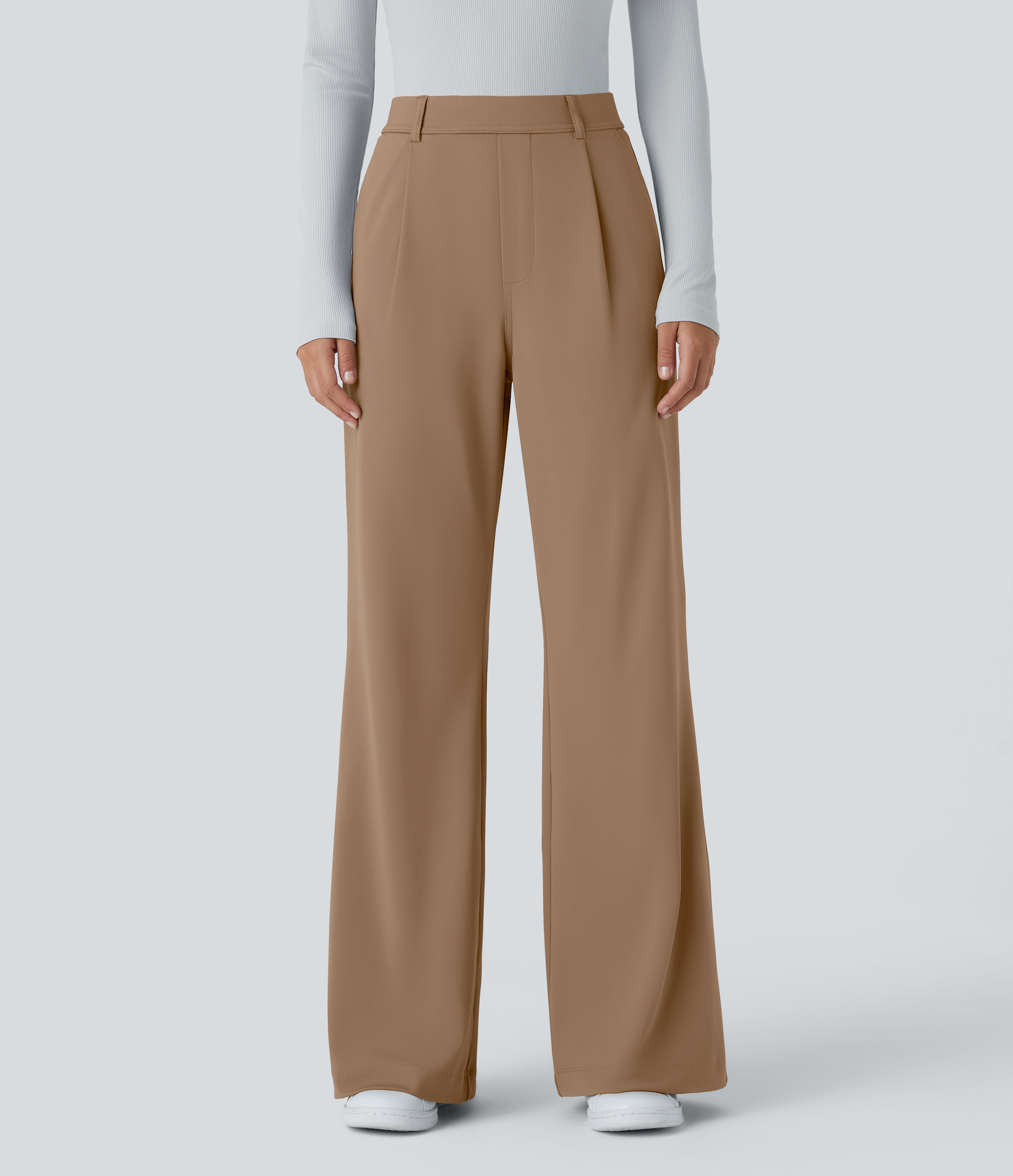 Halara Flex™ DayStretch High Waisted Pocket Suit Work Flare Pants