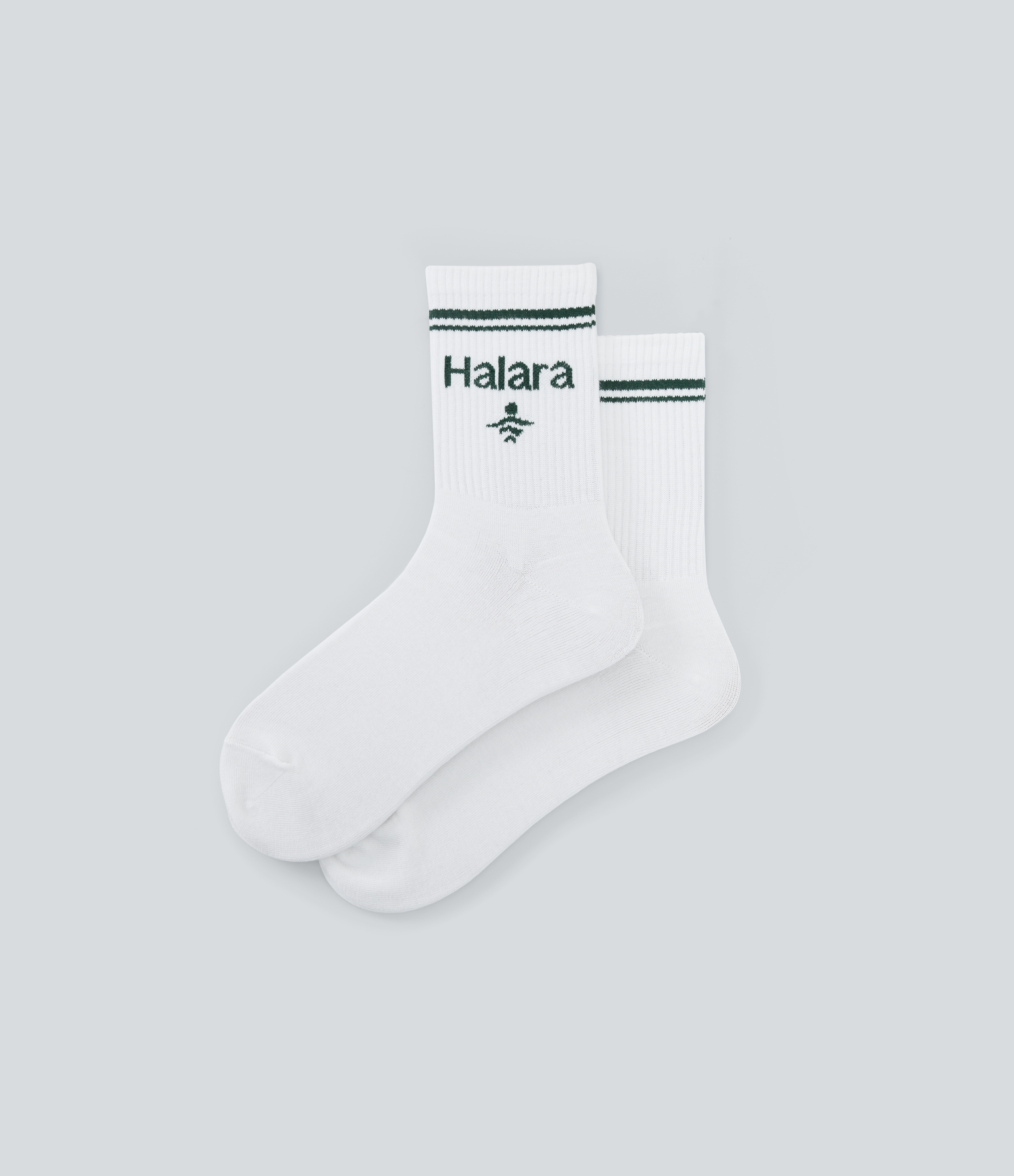 Chaussettes de pickleball Halara avec lettres