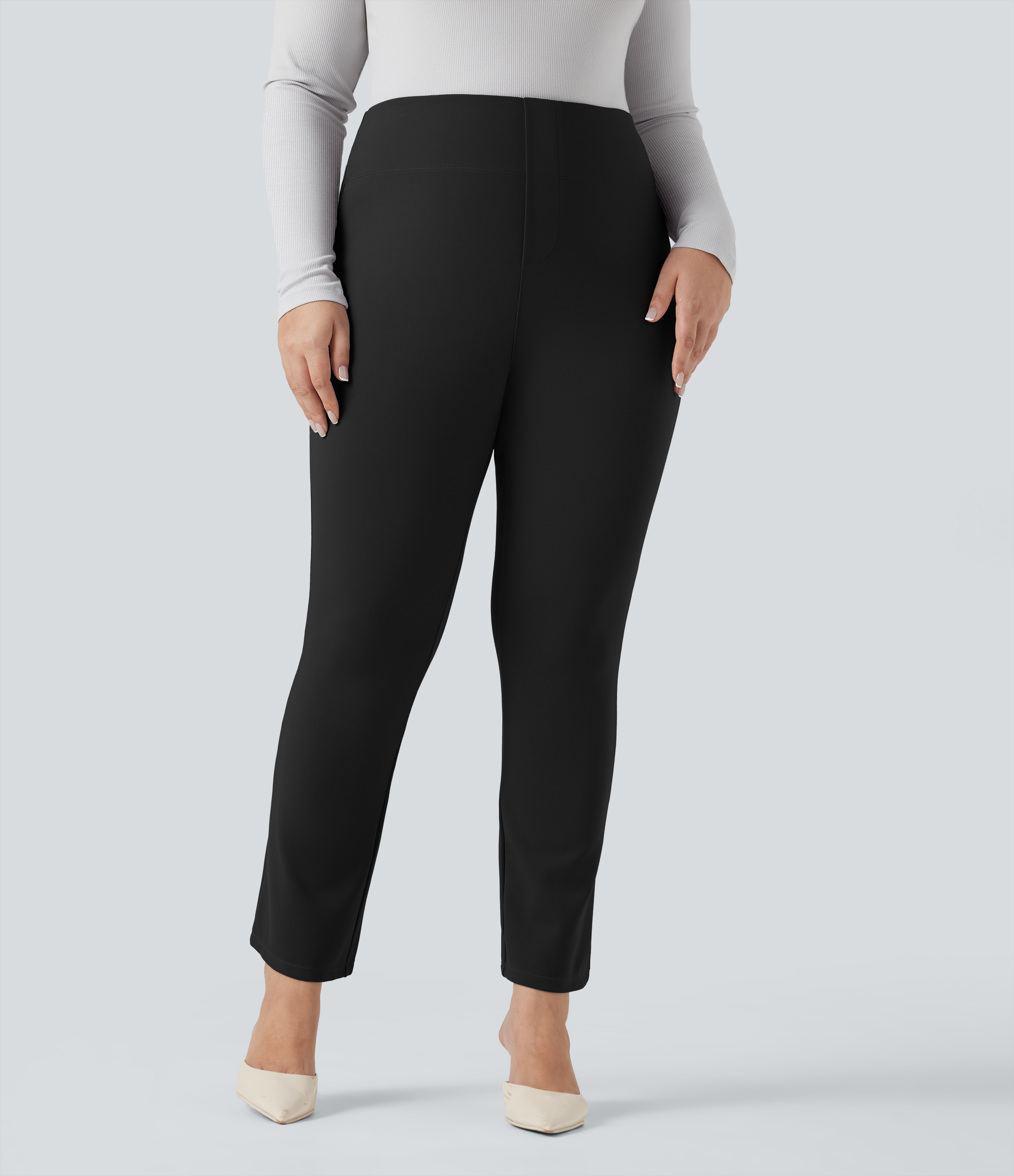 Halara Flex™ High Waisted Tapered Work Plus Size Pants with Pockets