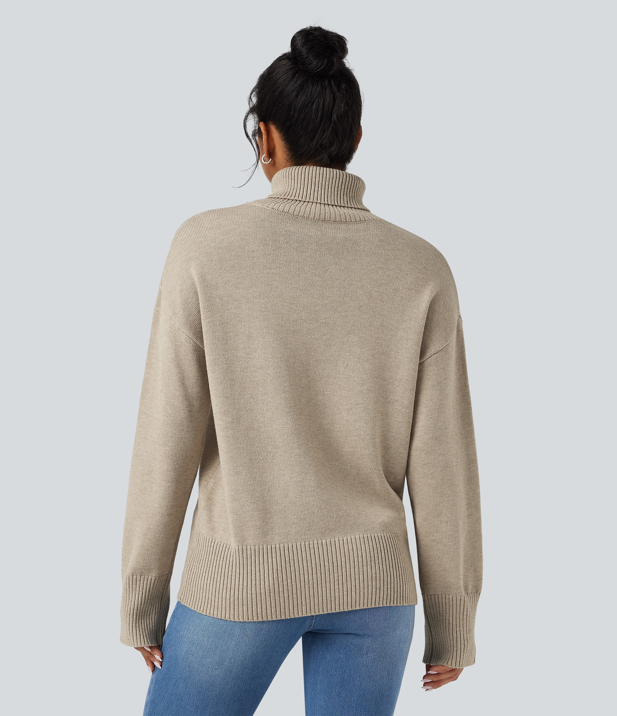 Putty Pull laine col montant manches longues / 2