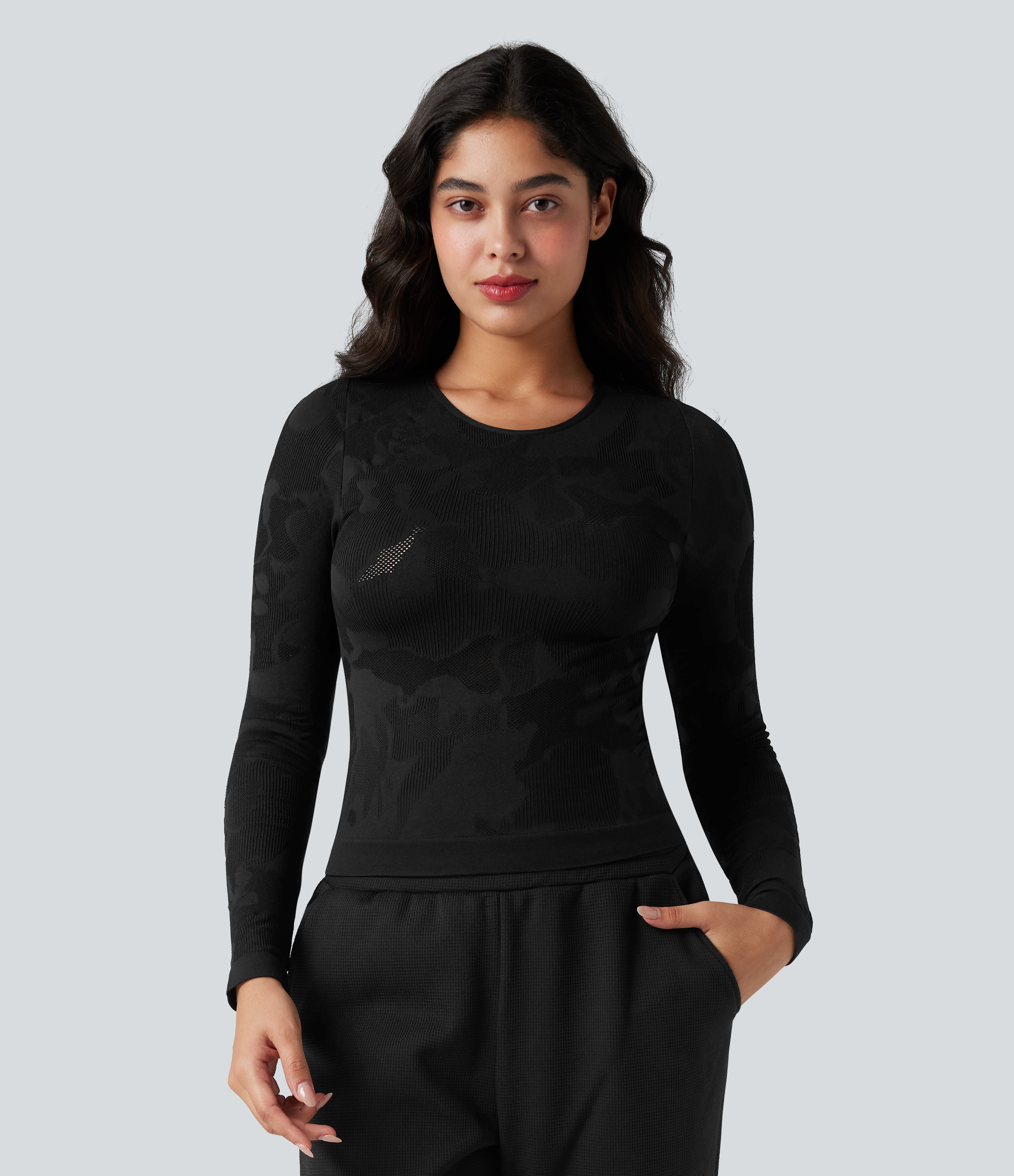 OneForm Seamless Flow Long Sleeve Workout Sports Top