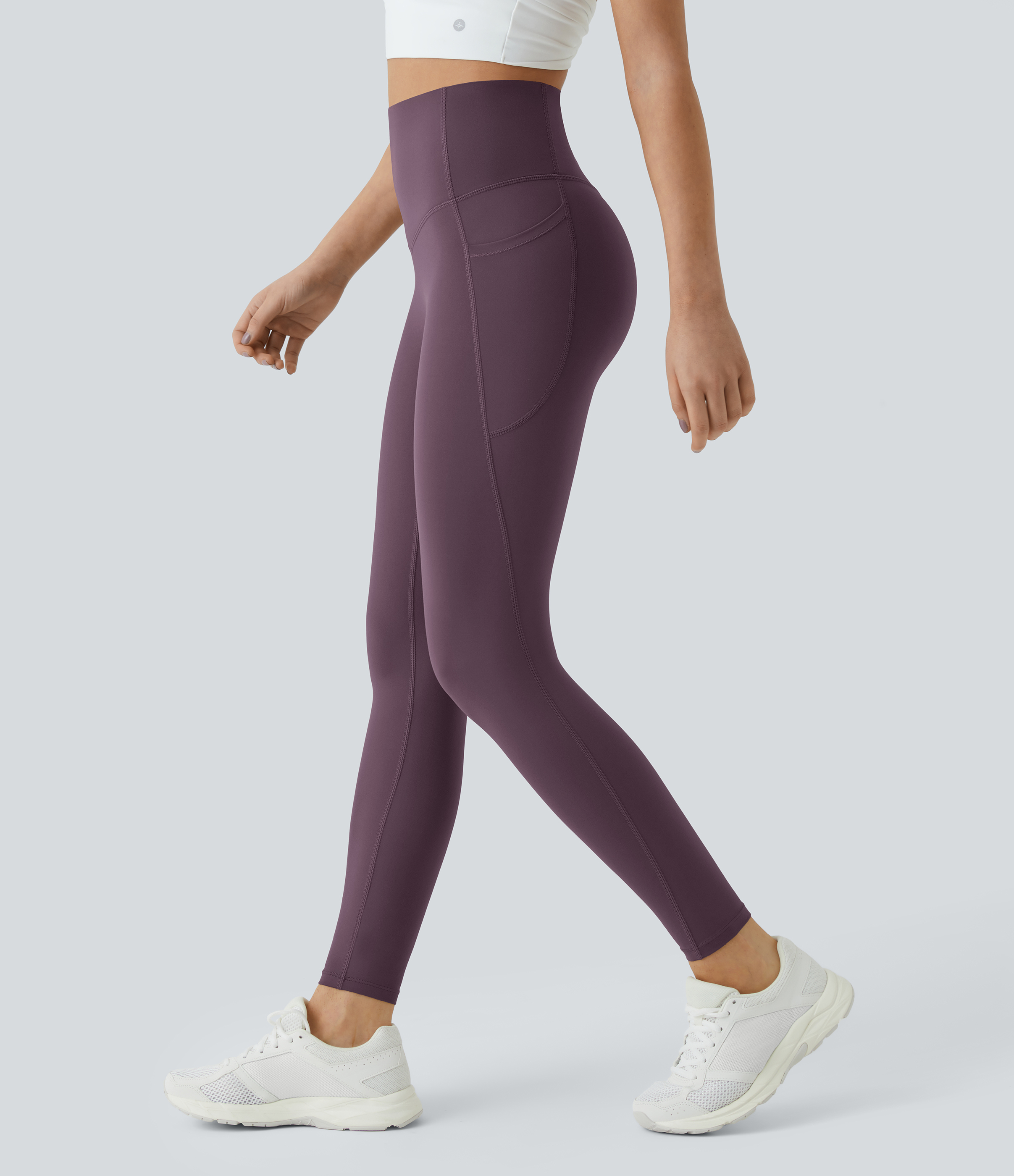 Leggings SoCinched entrenamiento moldeador abdomen bolsillo lateral tiro alto