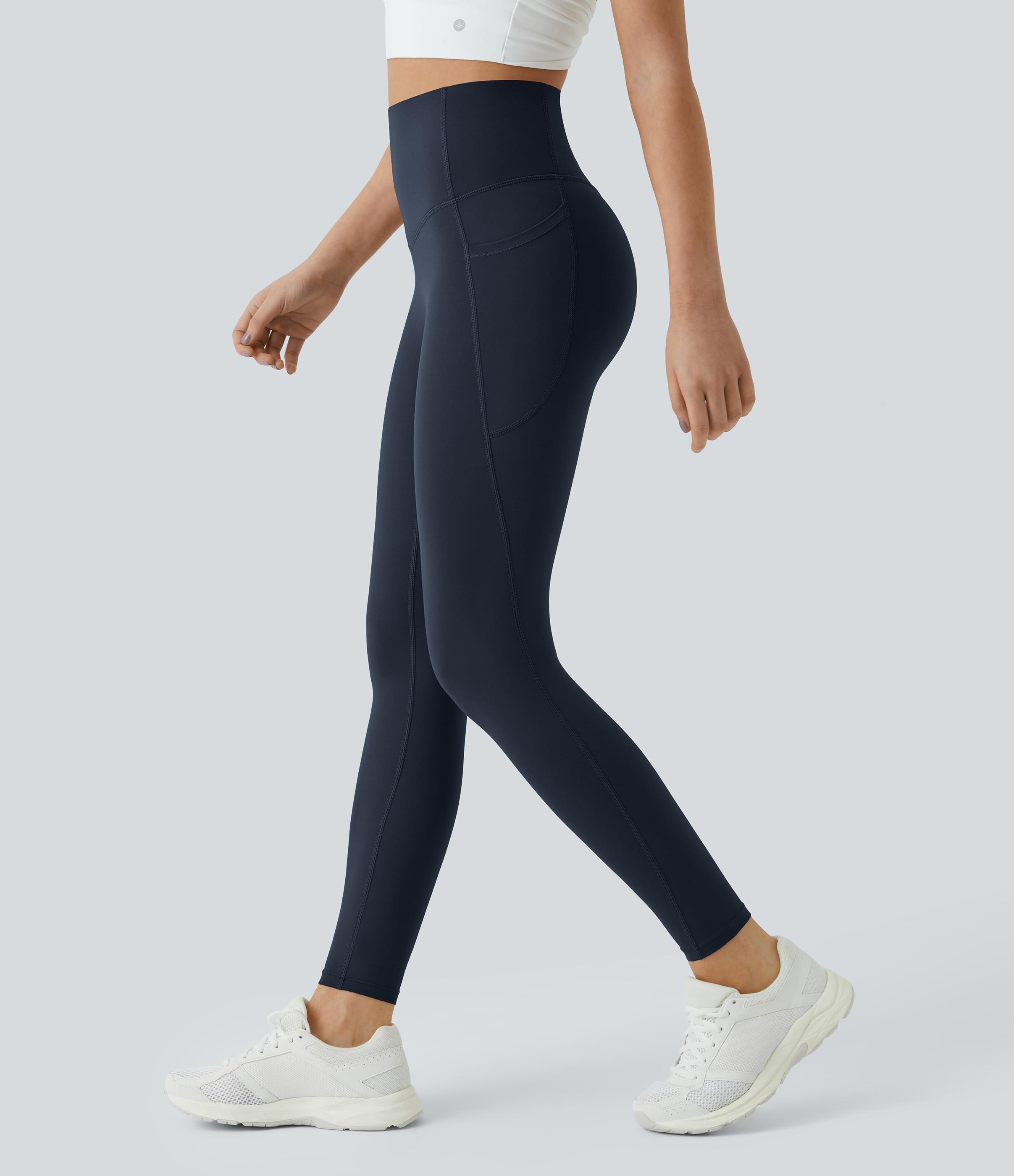 Halara UltraSculpt™ High Waisted Tummy Control Shaping Women Active leggings with pockets