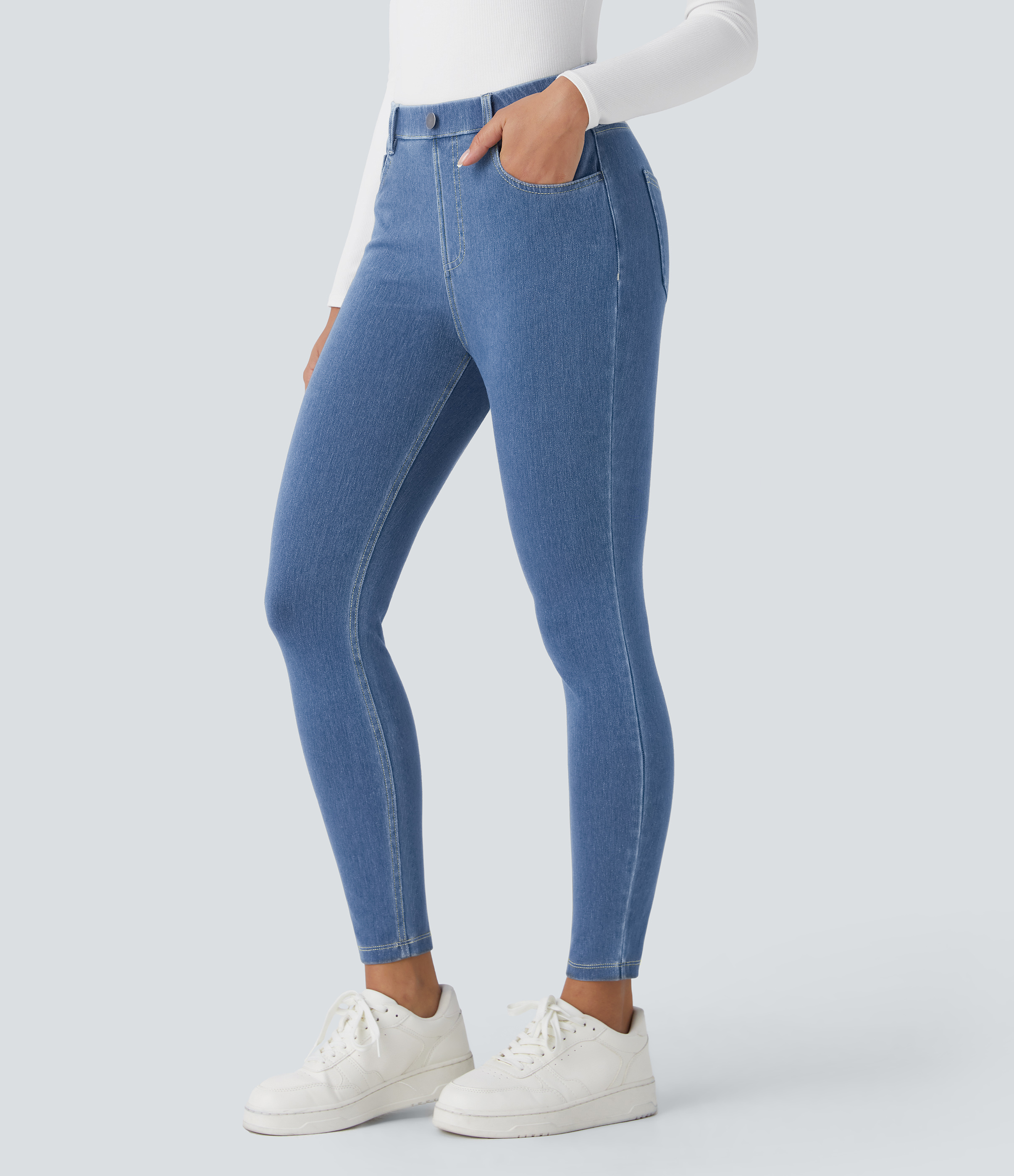 Halara Flex™ High Waisted Pockets Women Work Jegging