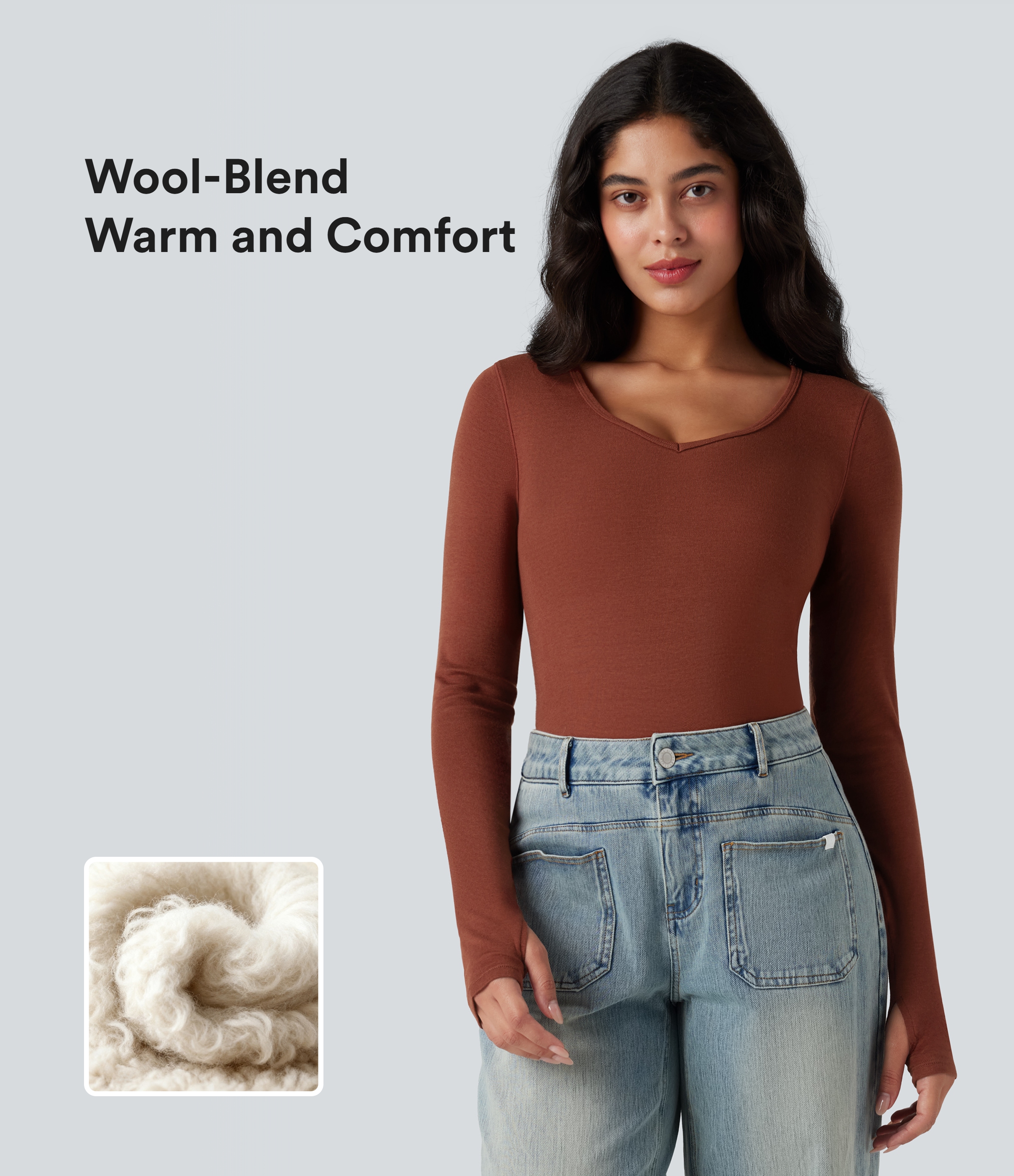 STELLAN™ - Casual Long Sleeve Thumb Hole Top