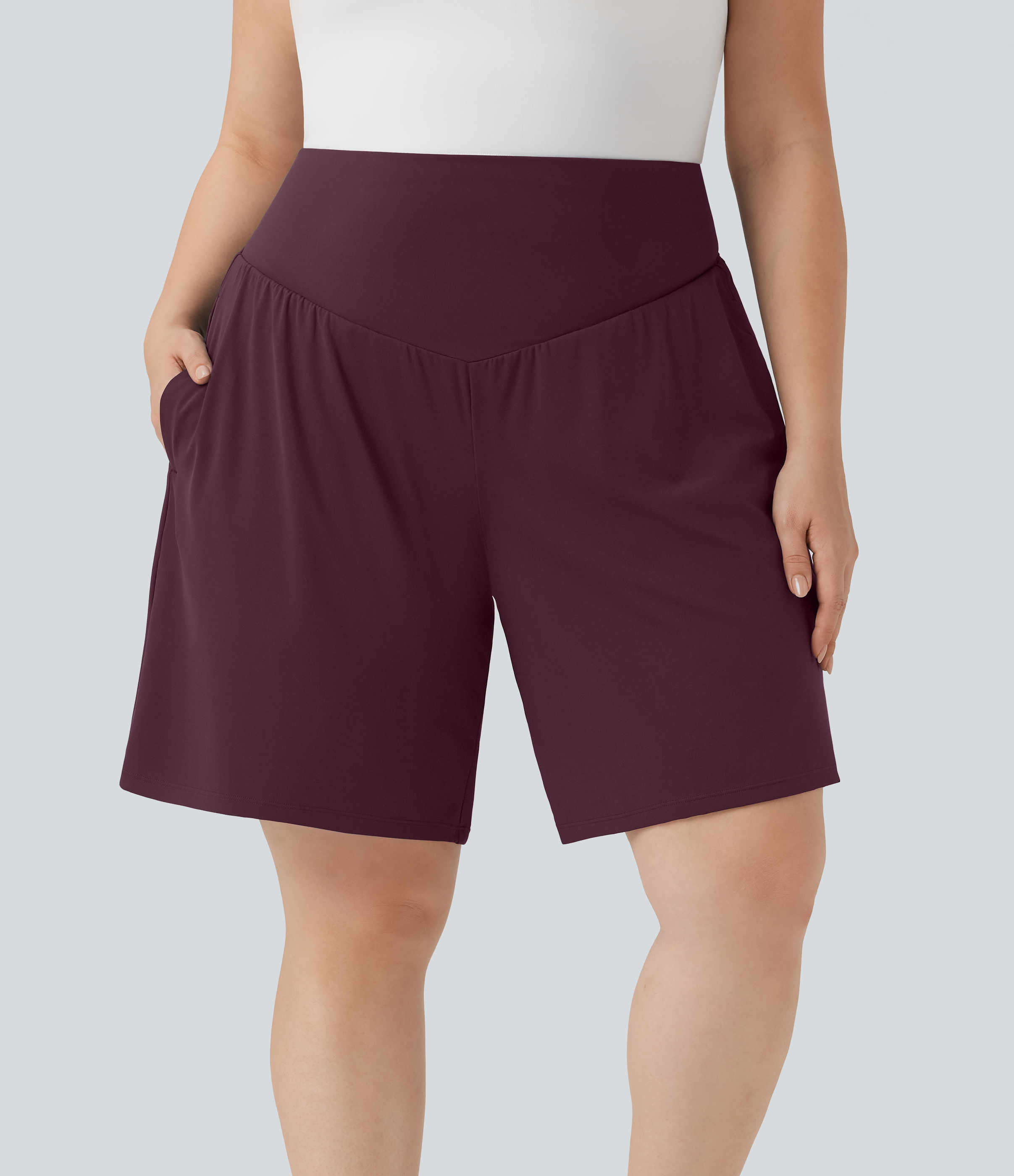 Women's Plus Size SoftlyZero™ Airy High Waisted Cool Touch Yoga