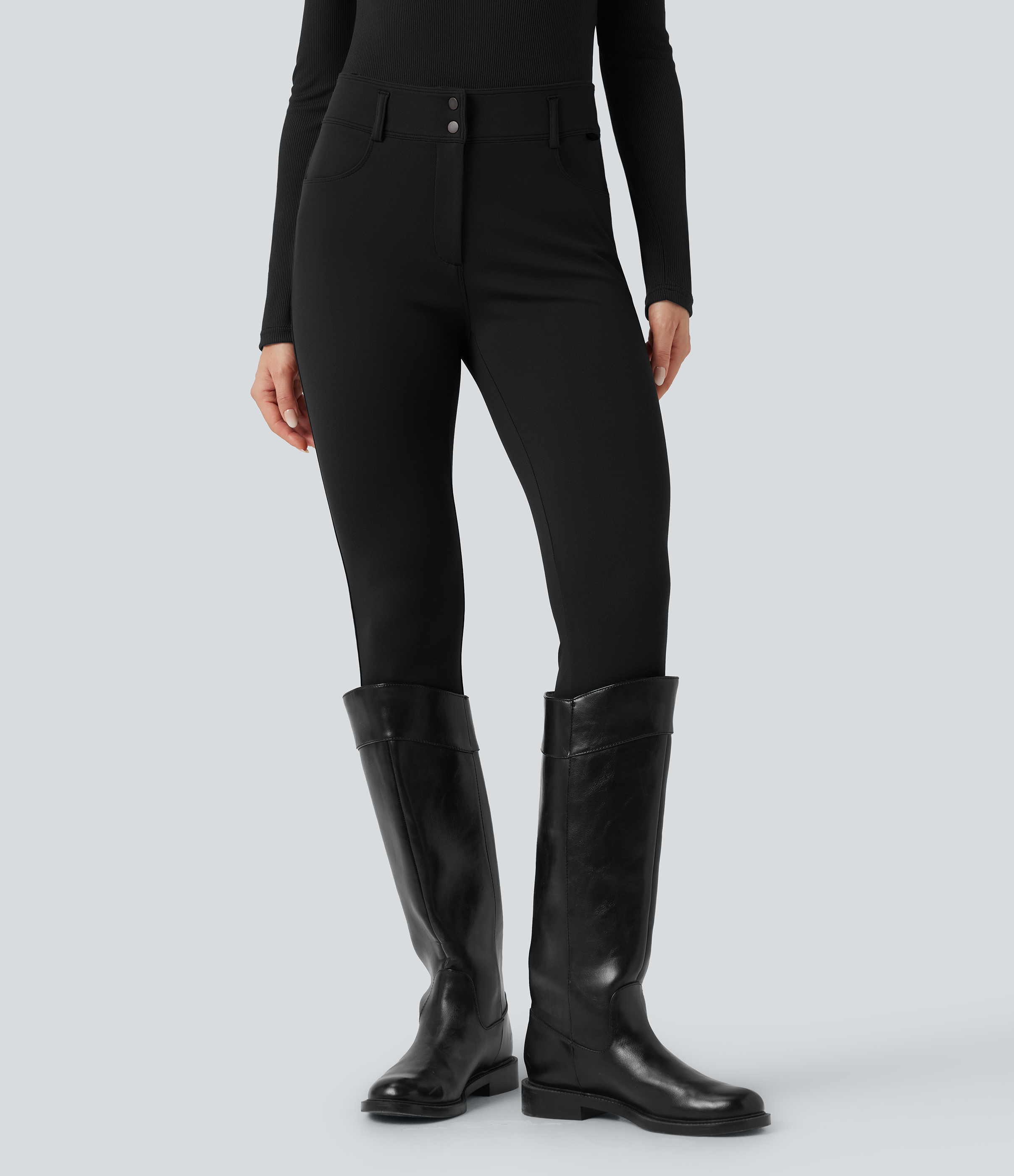 DayStretch Mid Rise 7/8 Skinny Trousers with Pockets