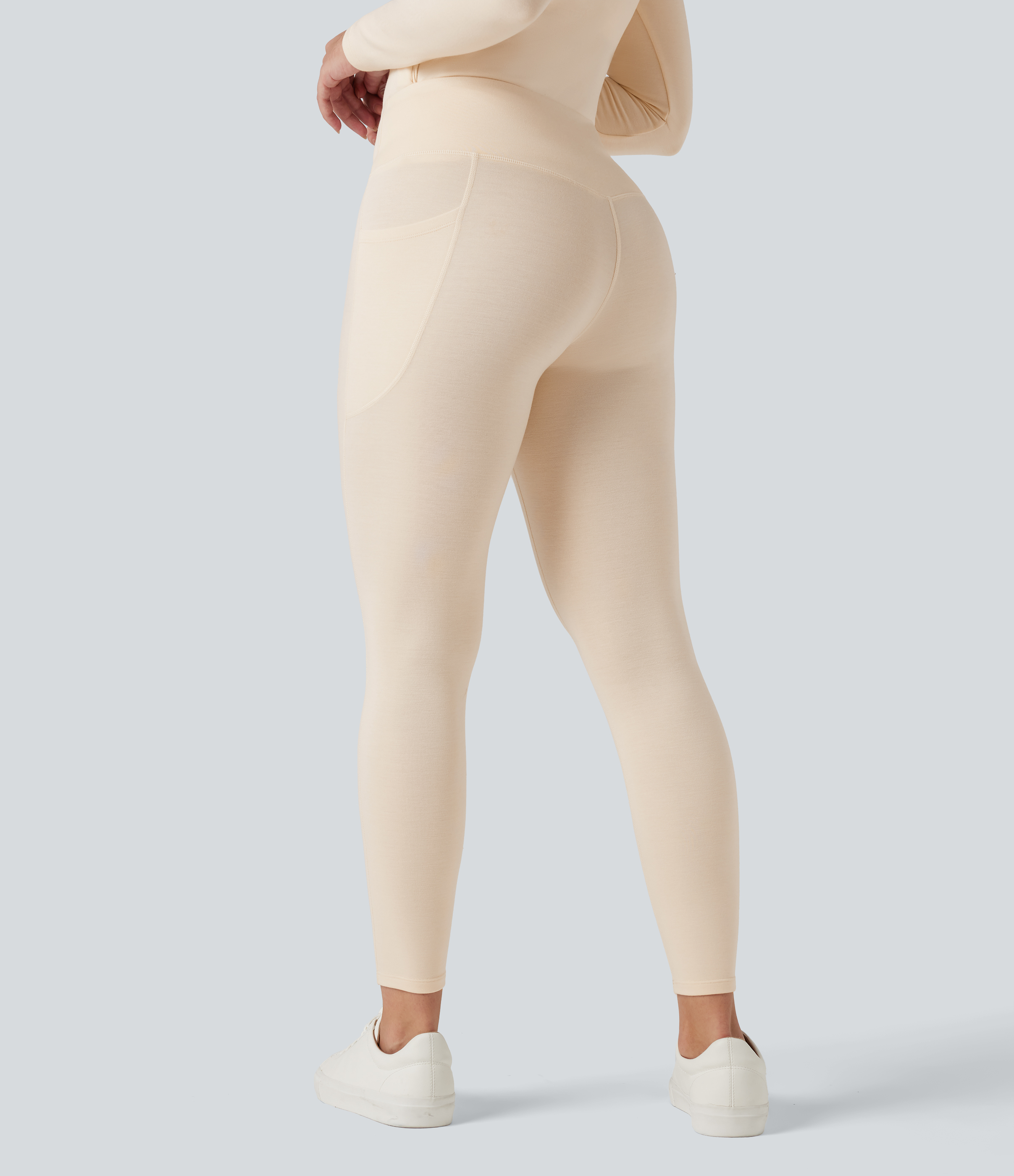 Halara HeatCore High Waisted Casual Warming Leggings with Pockets