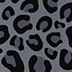 Charcoal Mist Leopard