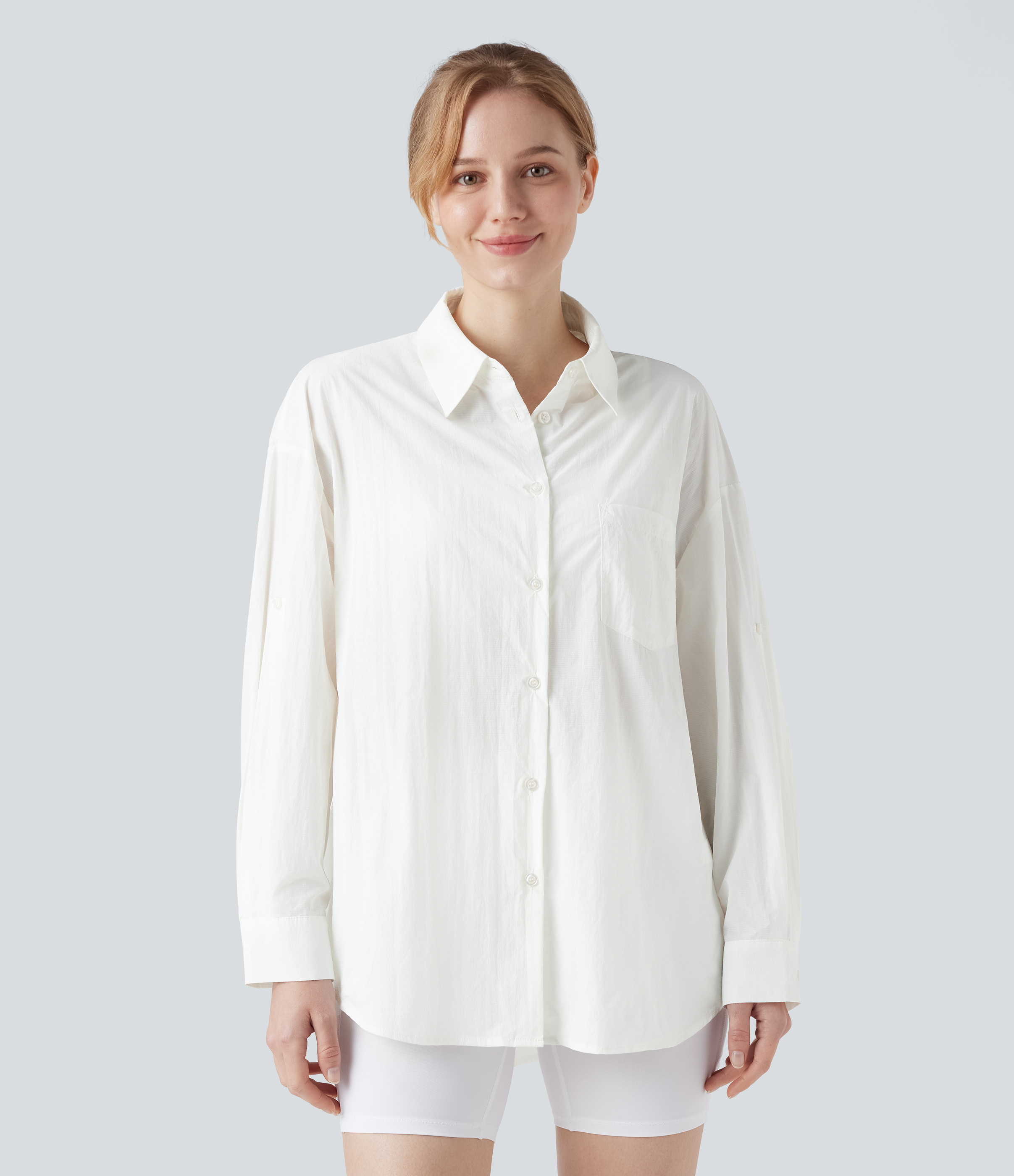 Chemise Randonnée REI Co-op Sahara Femme - Marron, Manches Longues, Taille GRANDE (L), Occasion