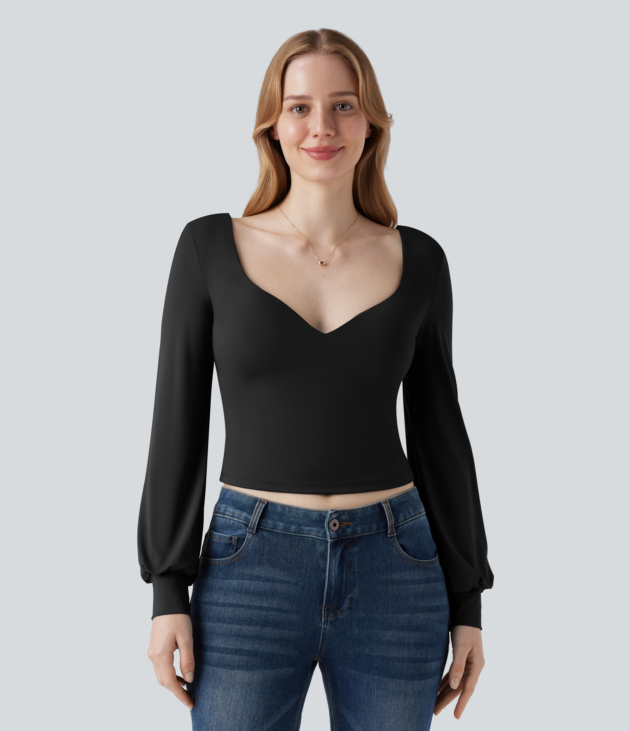 Chemisier Noir Elementz Décolleté Arrondi, Taille M - Neuf Avec étiquettes, Matière Stretch